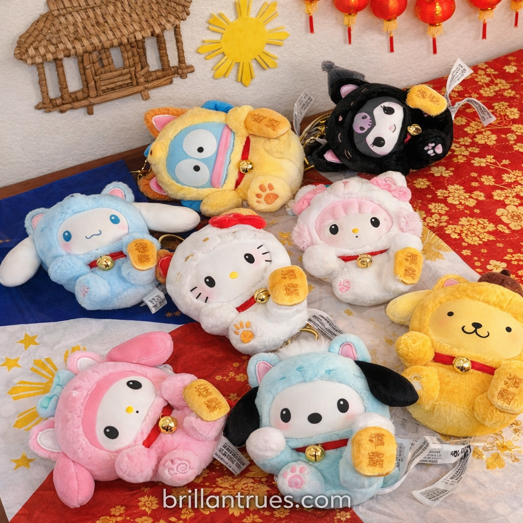 Sanrio - Lucky Cat Series Plush - Blind Box - Limited