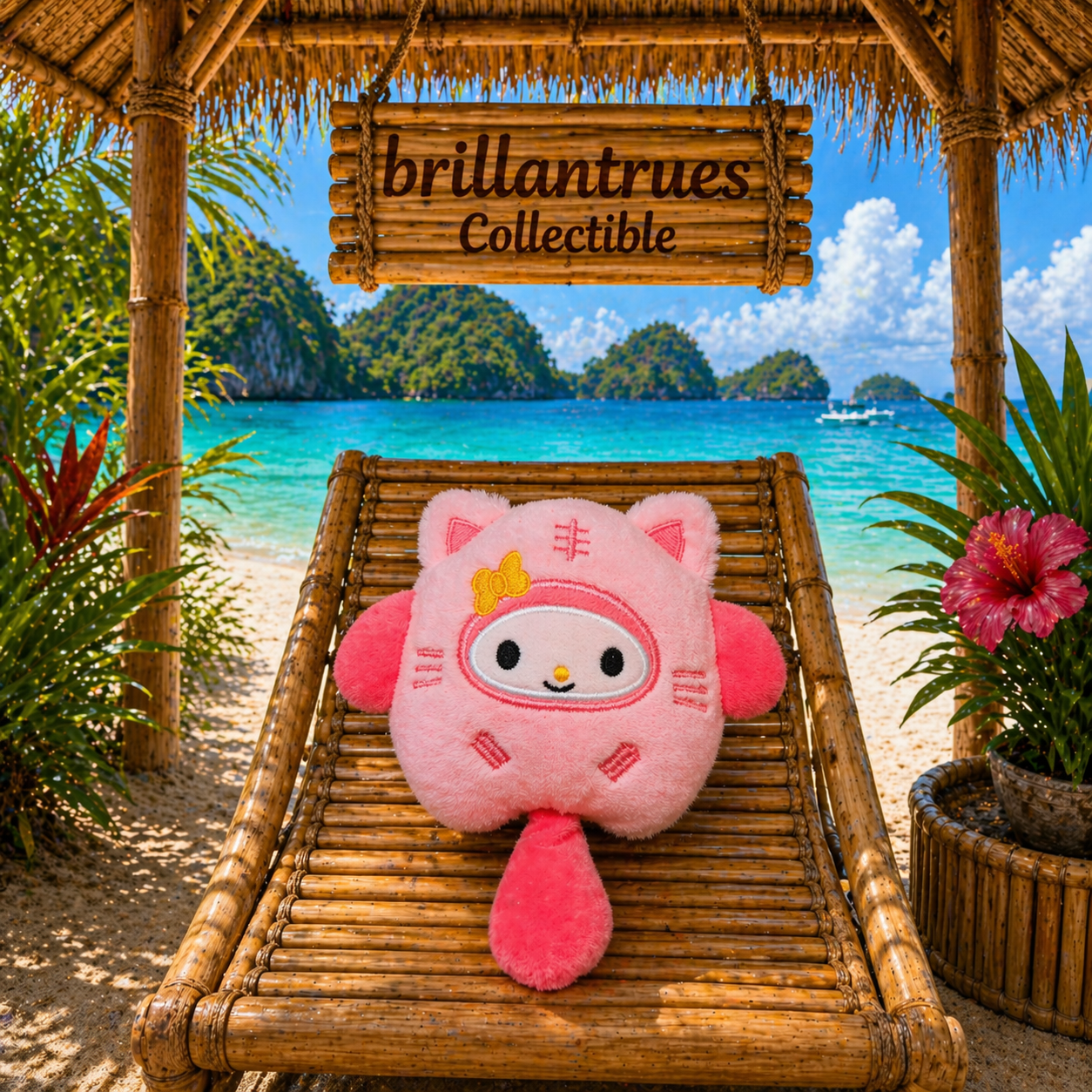 Sanrio Manga Plush Bag / Key Charm