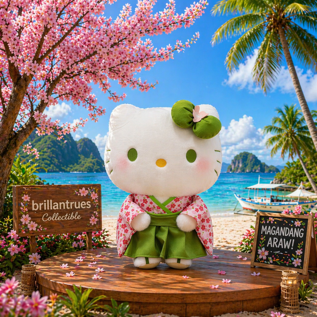 Hello Kitty - Matcha Cherry Blossom Kimono.png