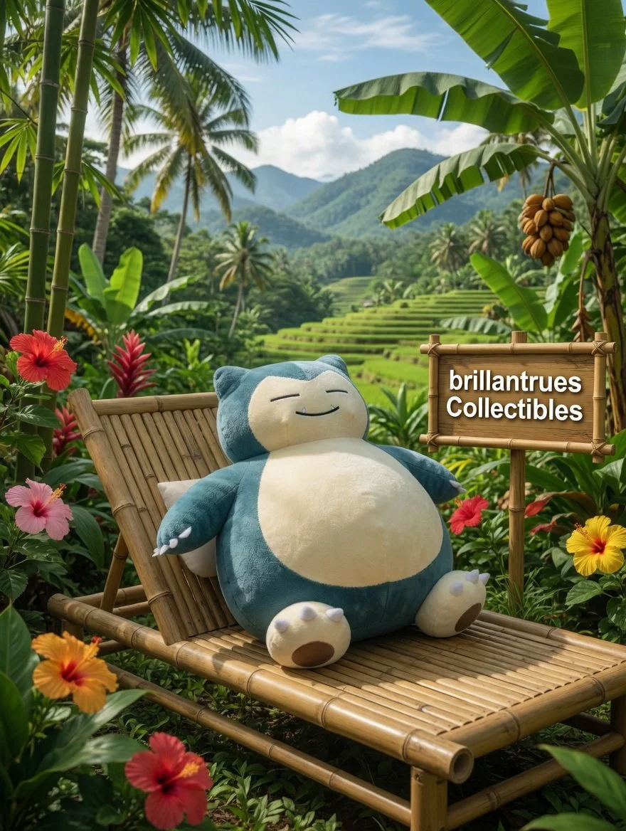 Snorlax Plush Doll – Soft Pokémon Stuffed Plush Toy (30cm)