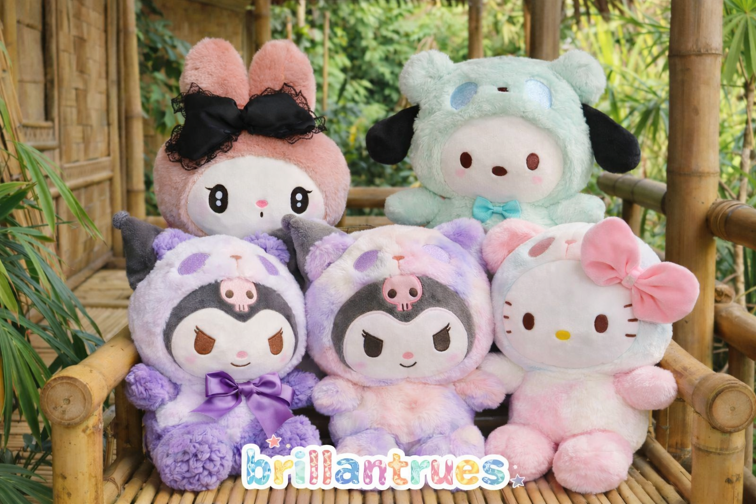 Sanrio - Kawaii Type Plush Dolls