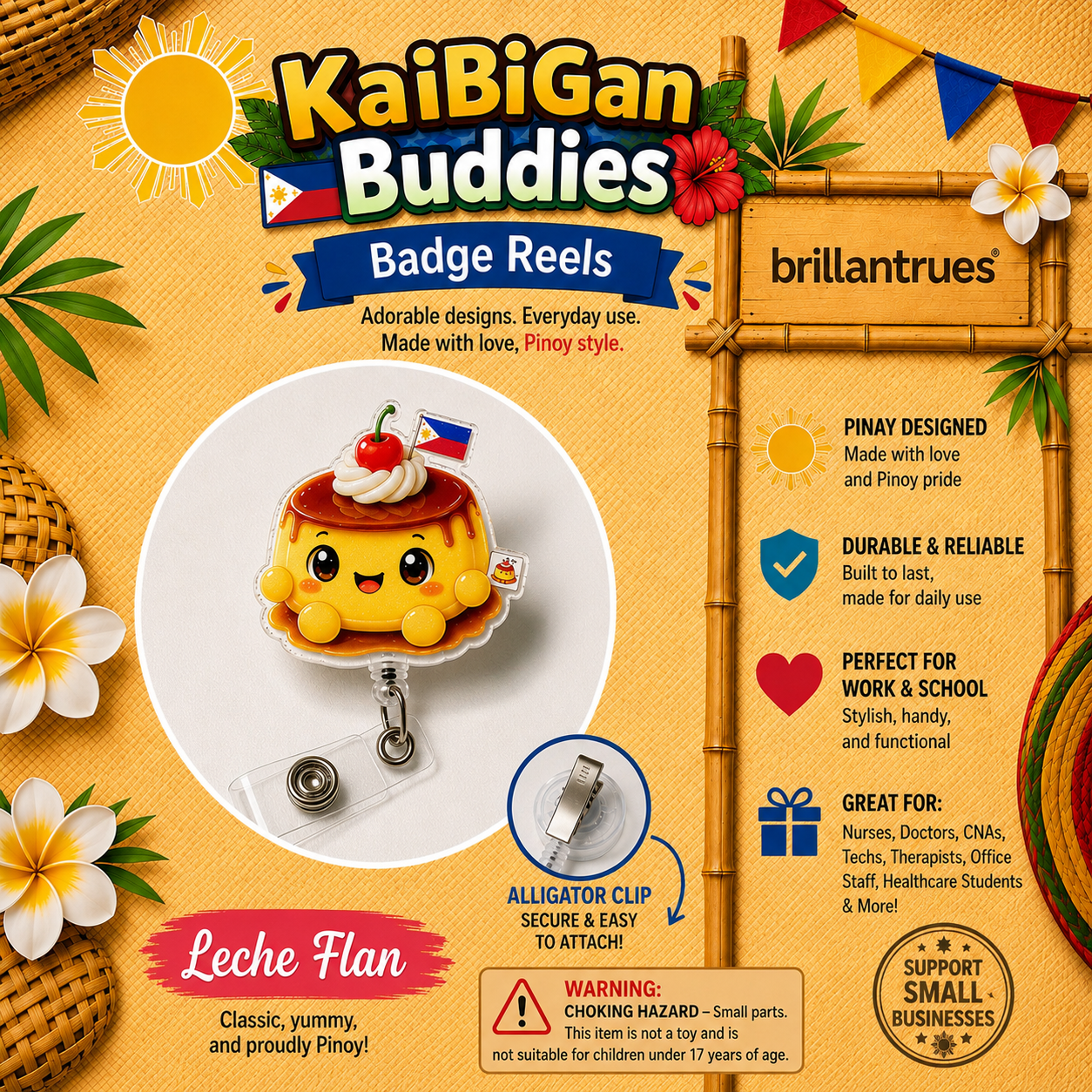Leche Flan KBG Buddies Badge Reel.png