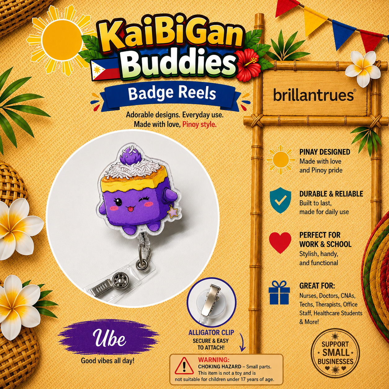 Ube KBG Buddies Badge Reel.png