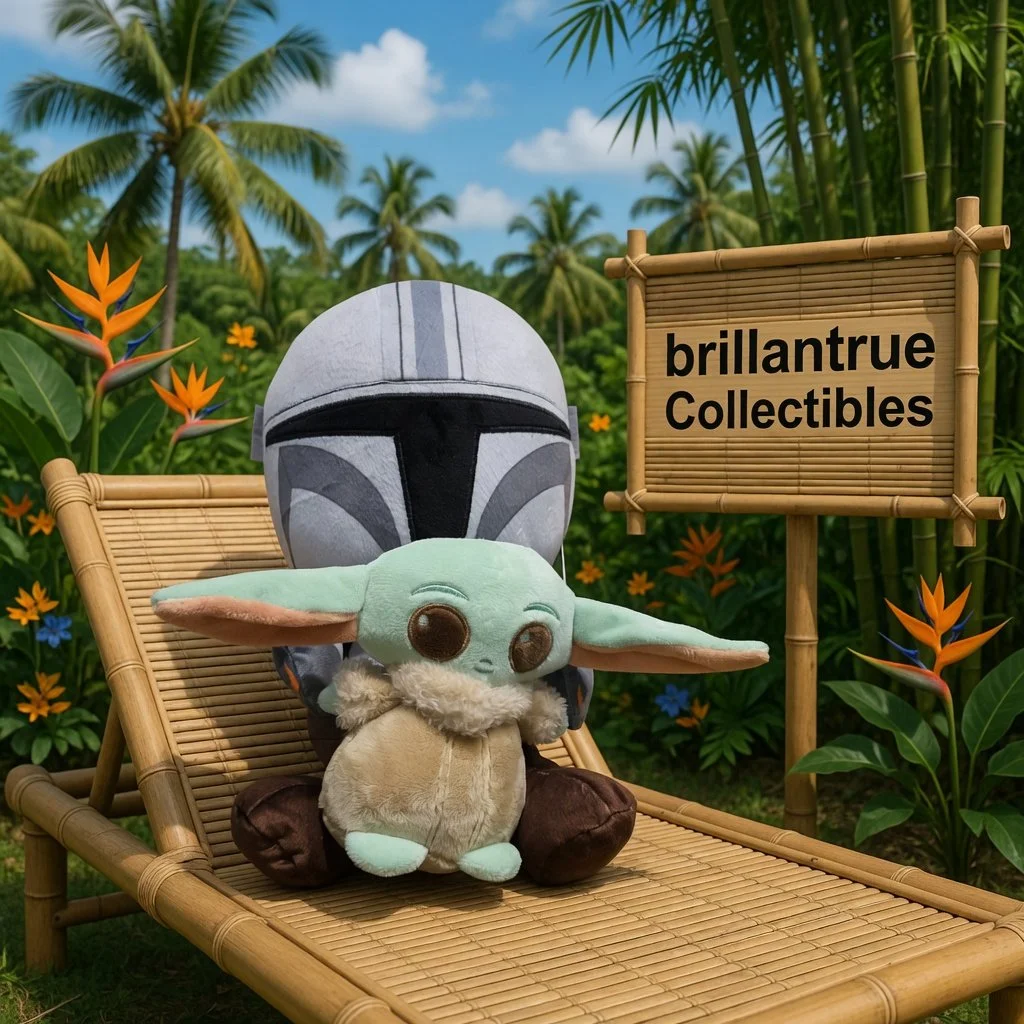 Mandalorian & Grogu Plush Doll (Collectible Series)