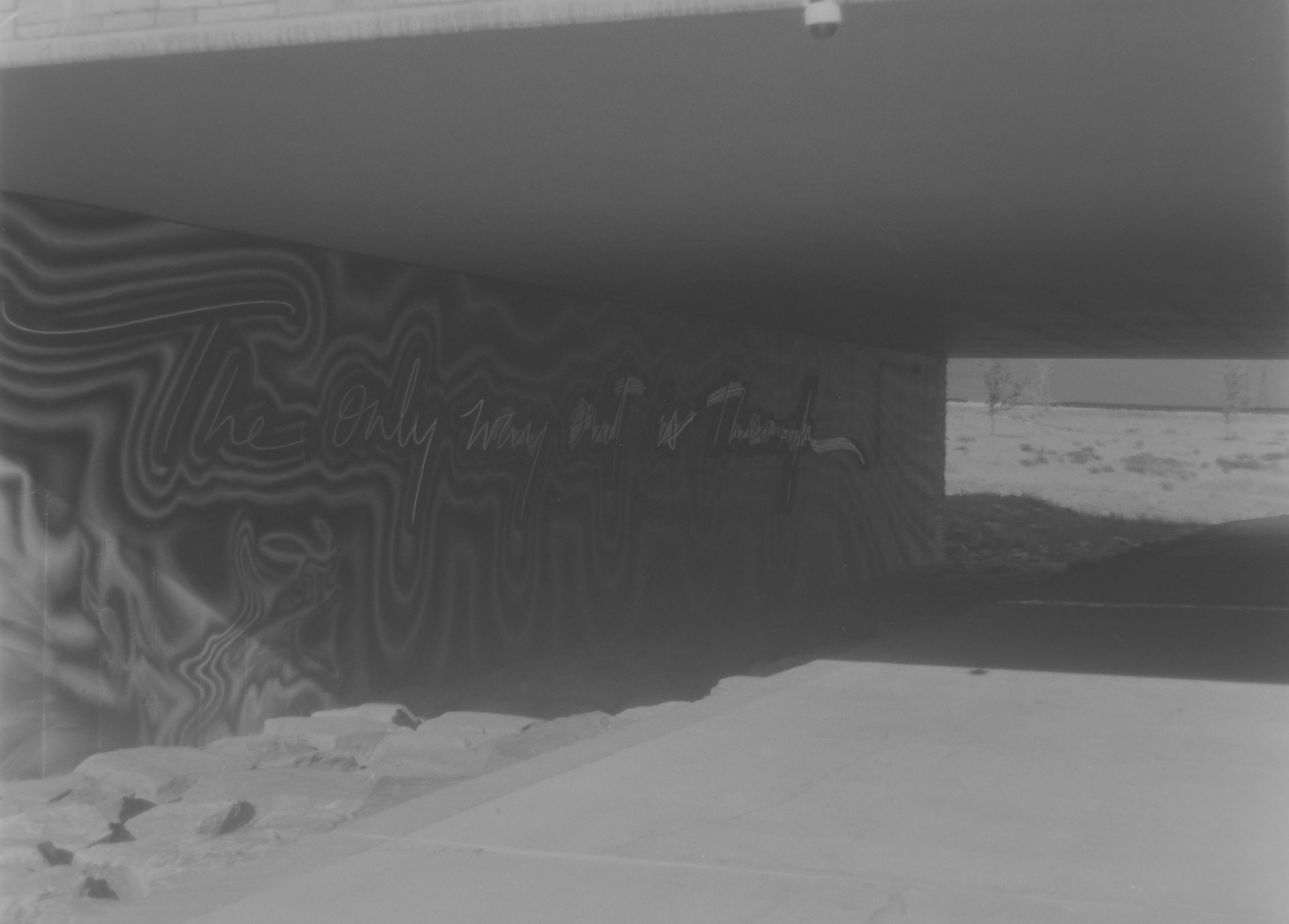 The Only Way Out Is Through
Olivia Steele
Camera: Canon A-1
Film: Kentmere Pan
Speed: 200
Size: 135
Format: Full Frame