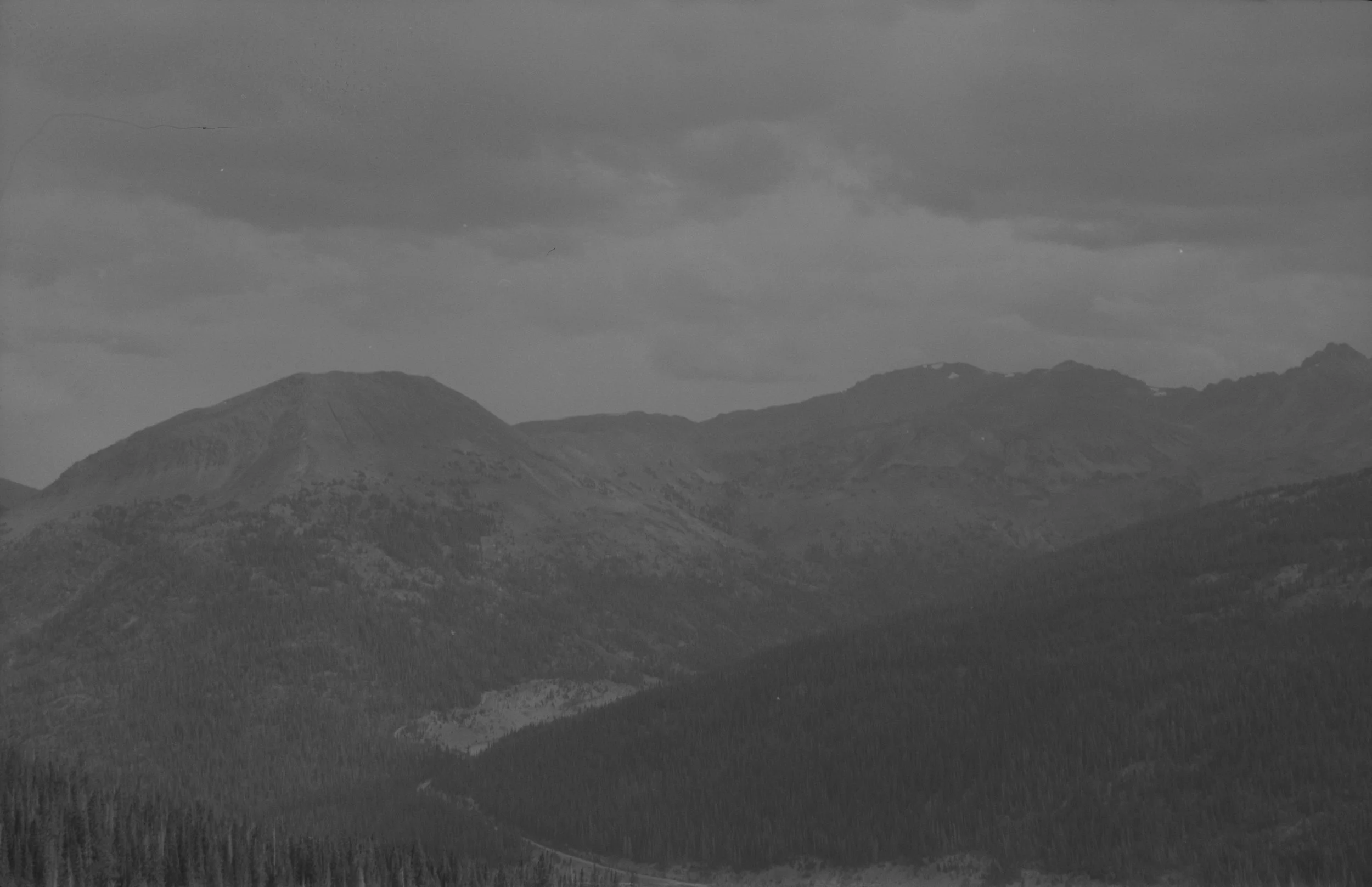 Loveland Pass
Camera: Zeiss Ikon Ikonta 523/2
Film: Kentmere Pan
Speed: 400
Size: 120
Format: 6x9
