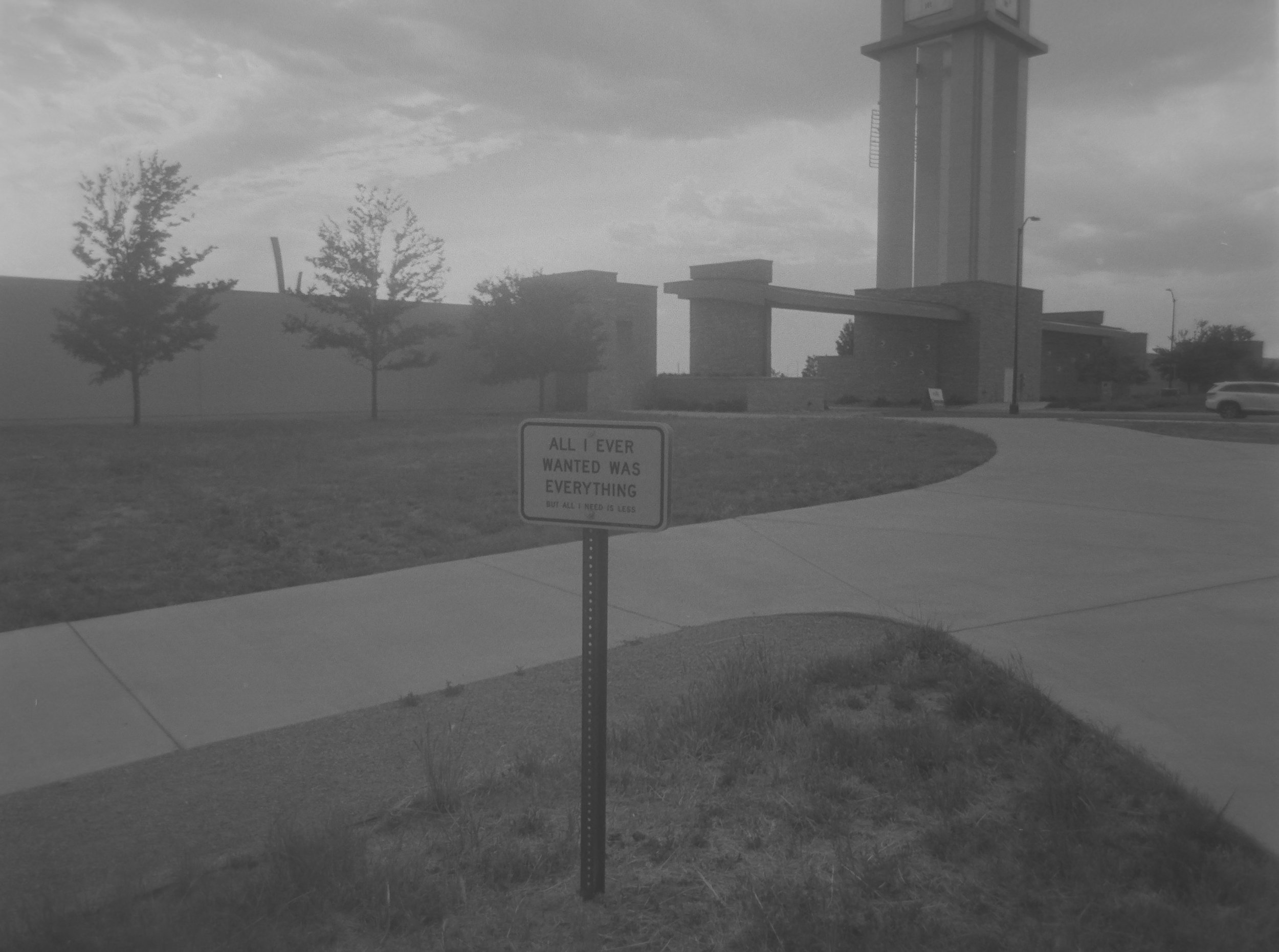 Happiness Is Only Real When Shared - All I Ever Wanted Was Everything
Olivia Steele
Camera: Canon A-1
Film: Kentmere Pan
Speed: 200
Size: 135
Format: Full Frame