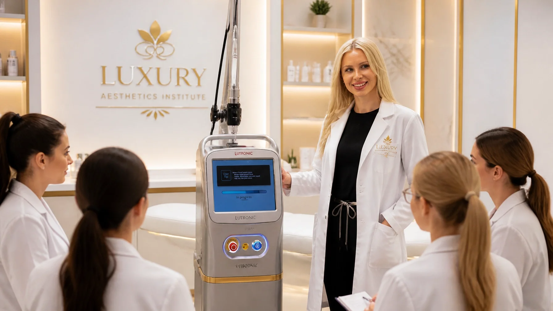 Why Luxury Aesthetics Institute Students Train on the Lutronic Clarity II: The Gold Standard for Modern Laser Education