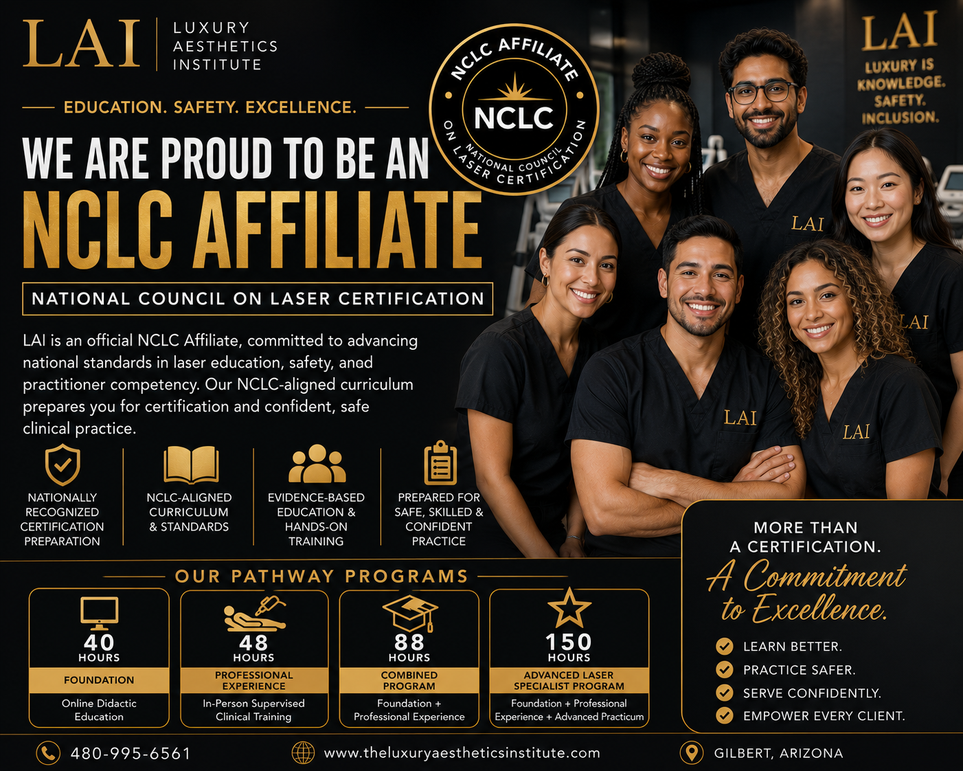 Luxury Aesthetics Institute: An Official NCLC Affiliate