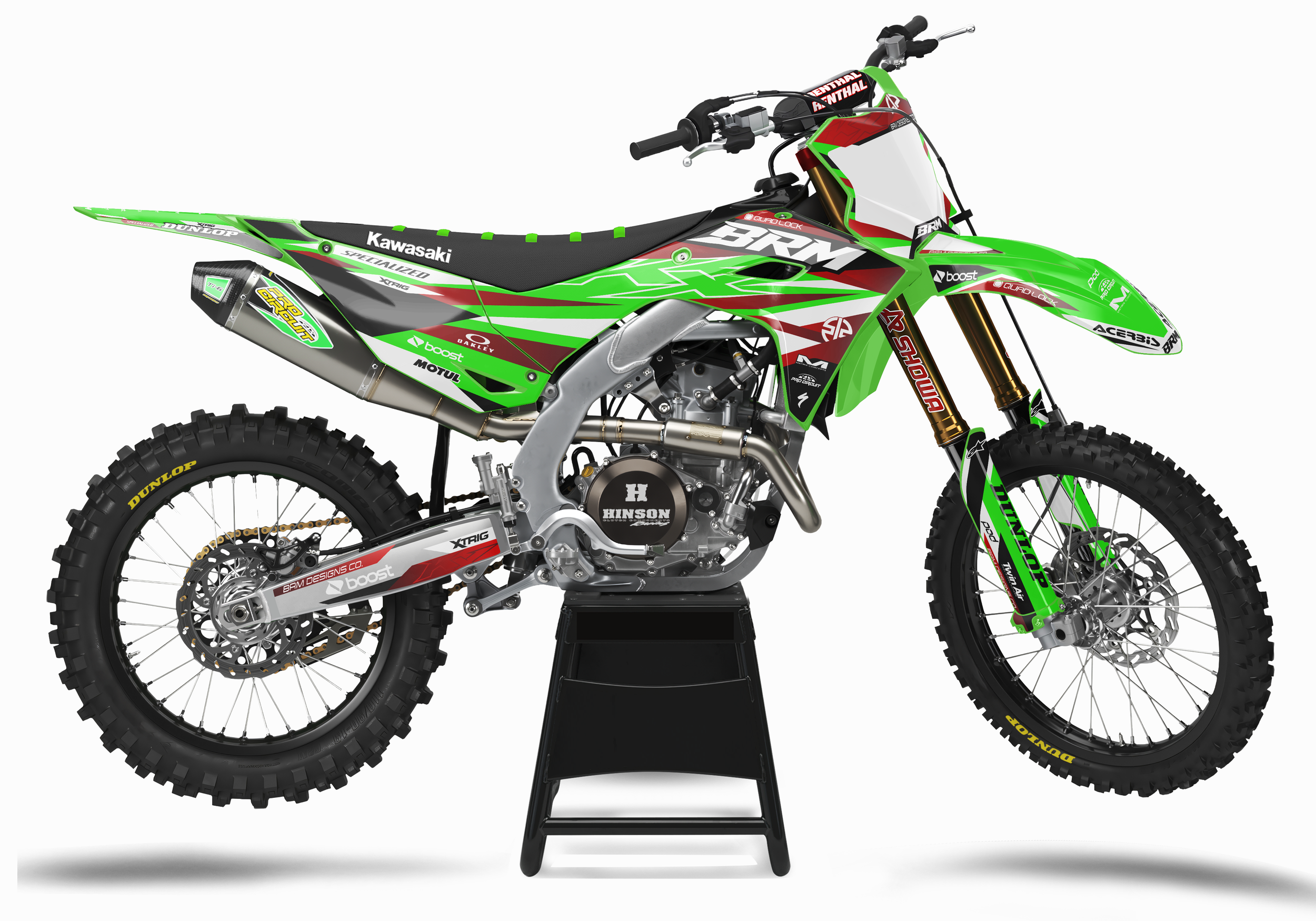 BRM - Kawasaki - V1 (Green-Red)