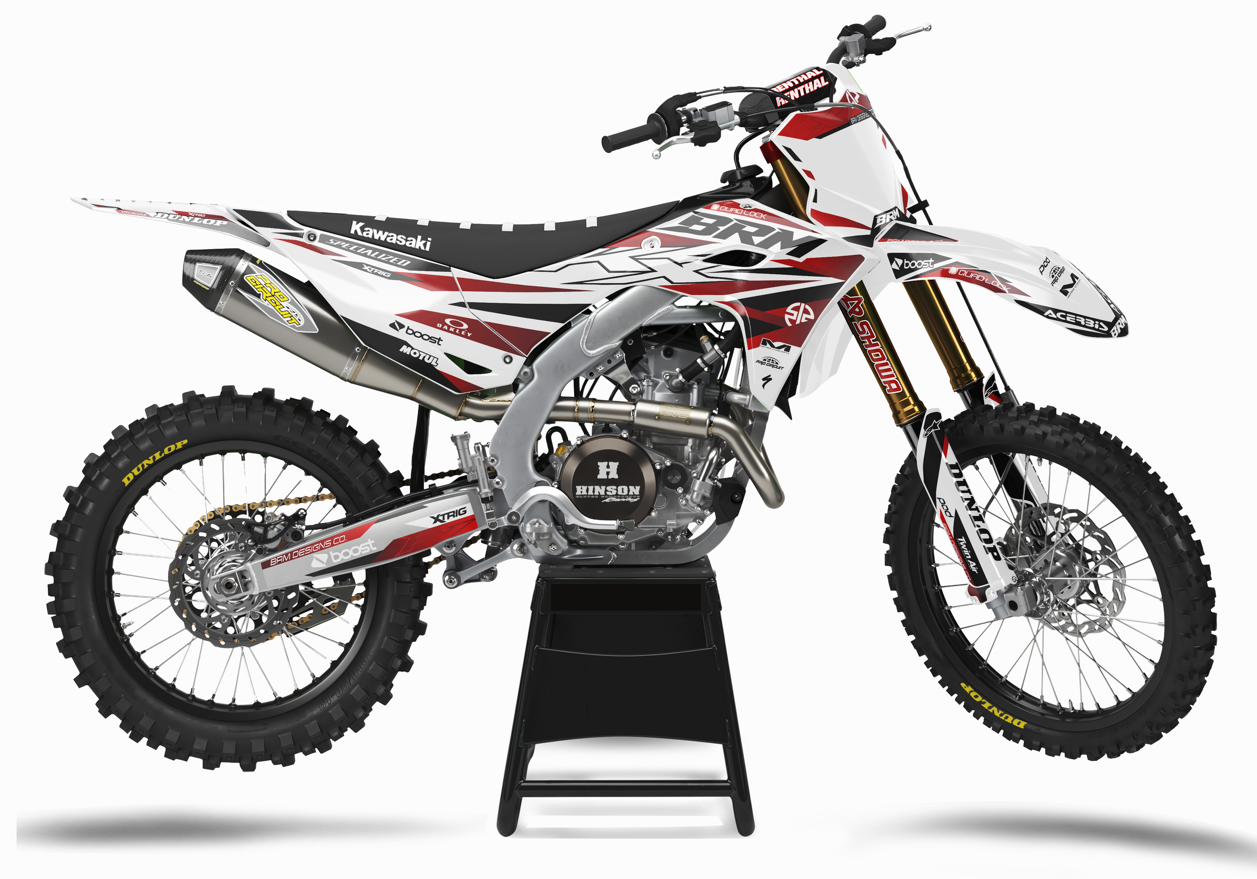 BRM - Kawasaki - V1 (Red)