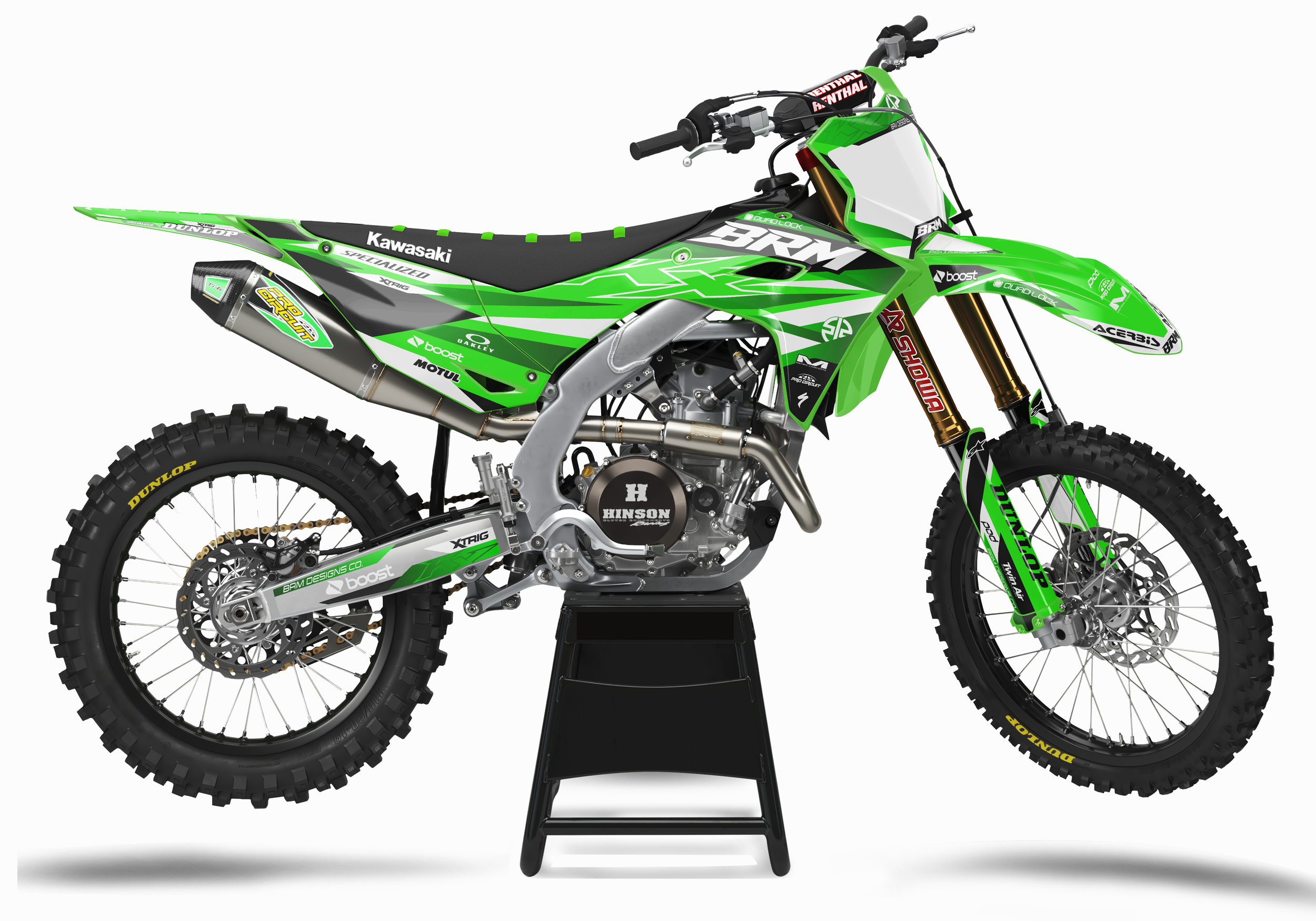 BRM - Kawasaki - V1 (Green-Dark)