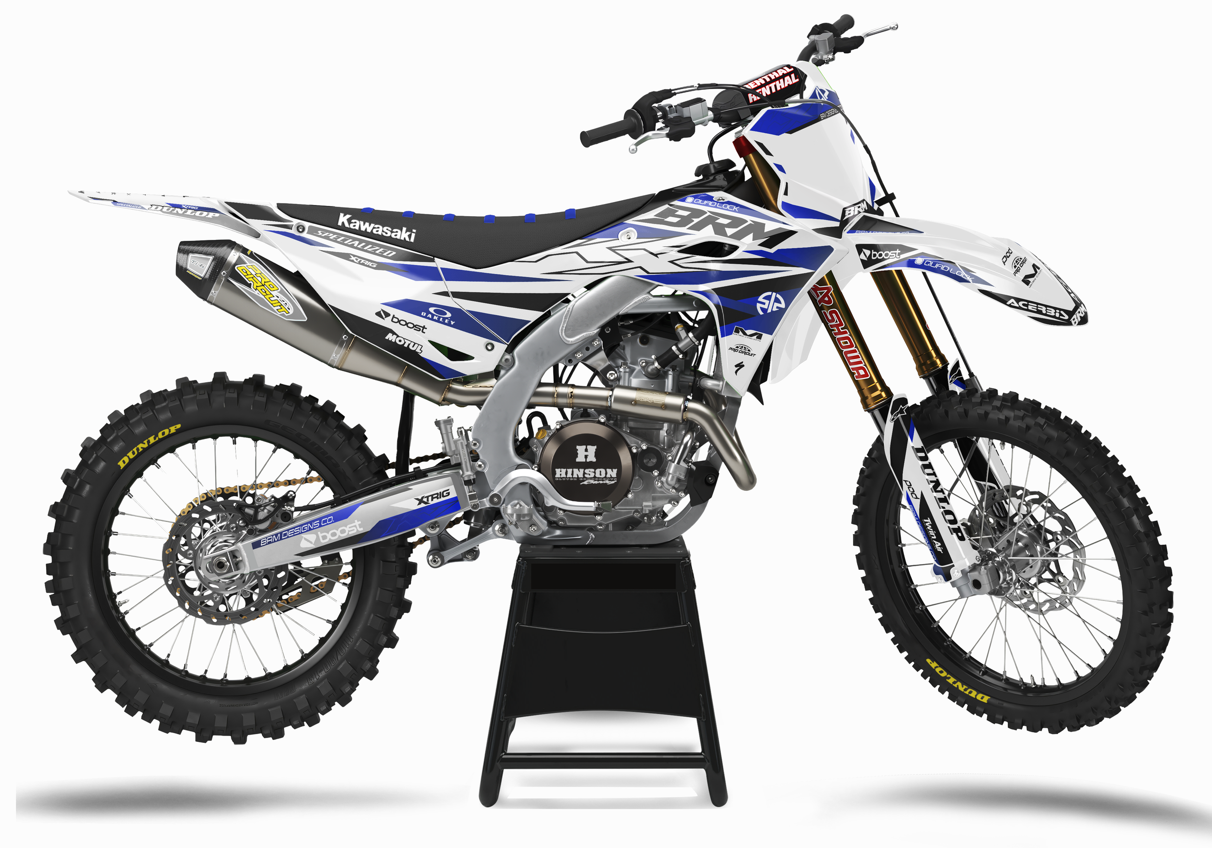 BRM - Kawasaki - V1 (Blue)