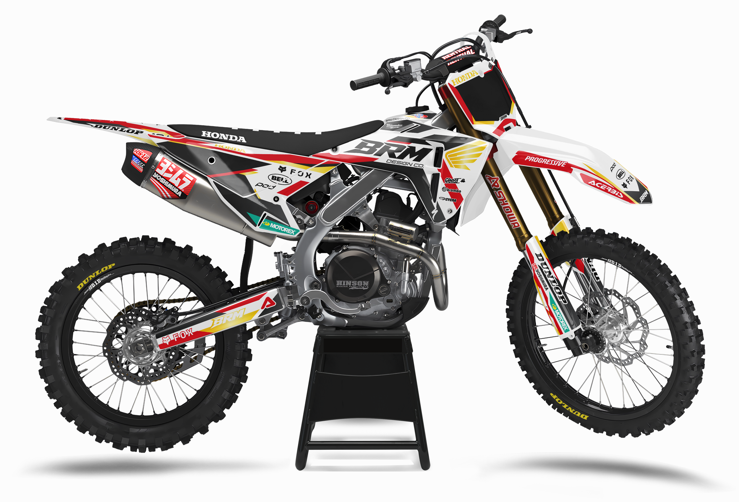 BRM - Honda - V1 (Red-Gold-Black)