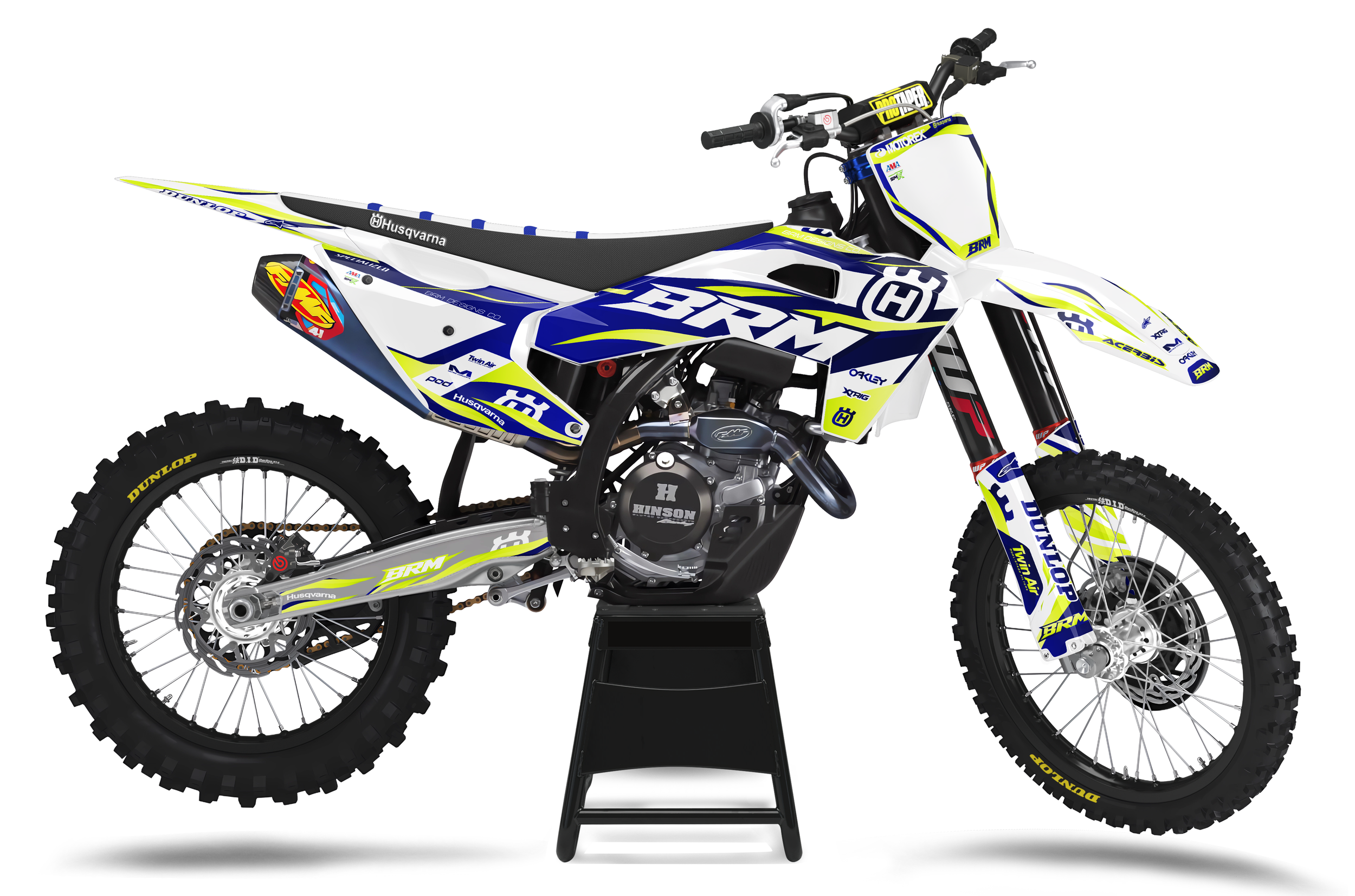 BRM - Husqvarna - V1 (Blue Flou)