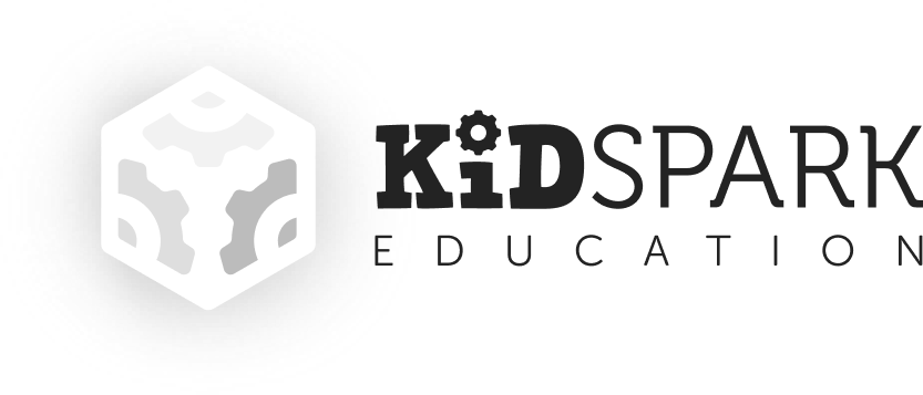 A KidSpark foundation logo to represent VozEd partner organization.