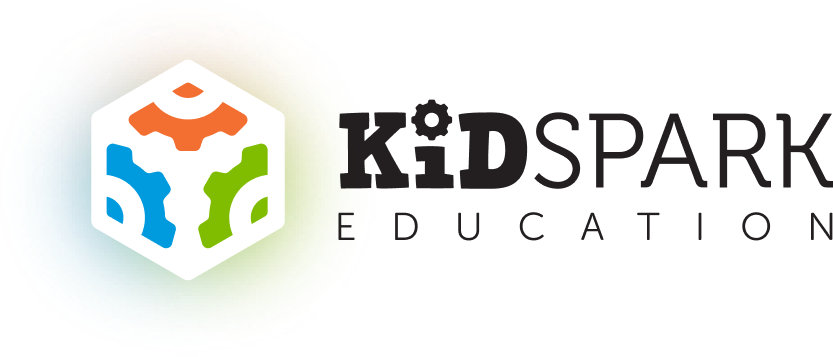 A KidSpark foundation logo to represent VozEd partner organization.
