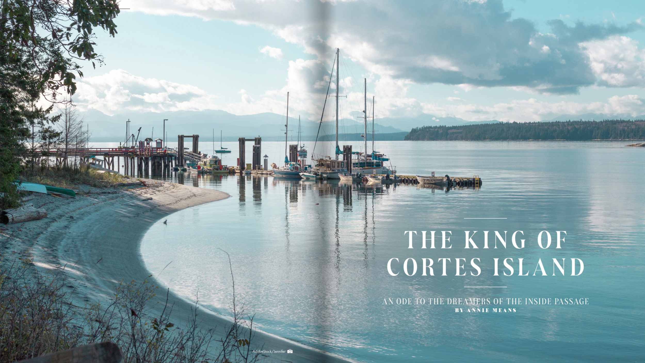 Writer, journalist, and filmmaker Annie Means shares her adventures exploring Cortes Island, British Columbia.