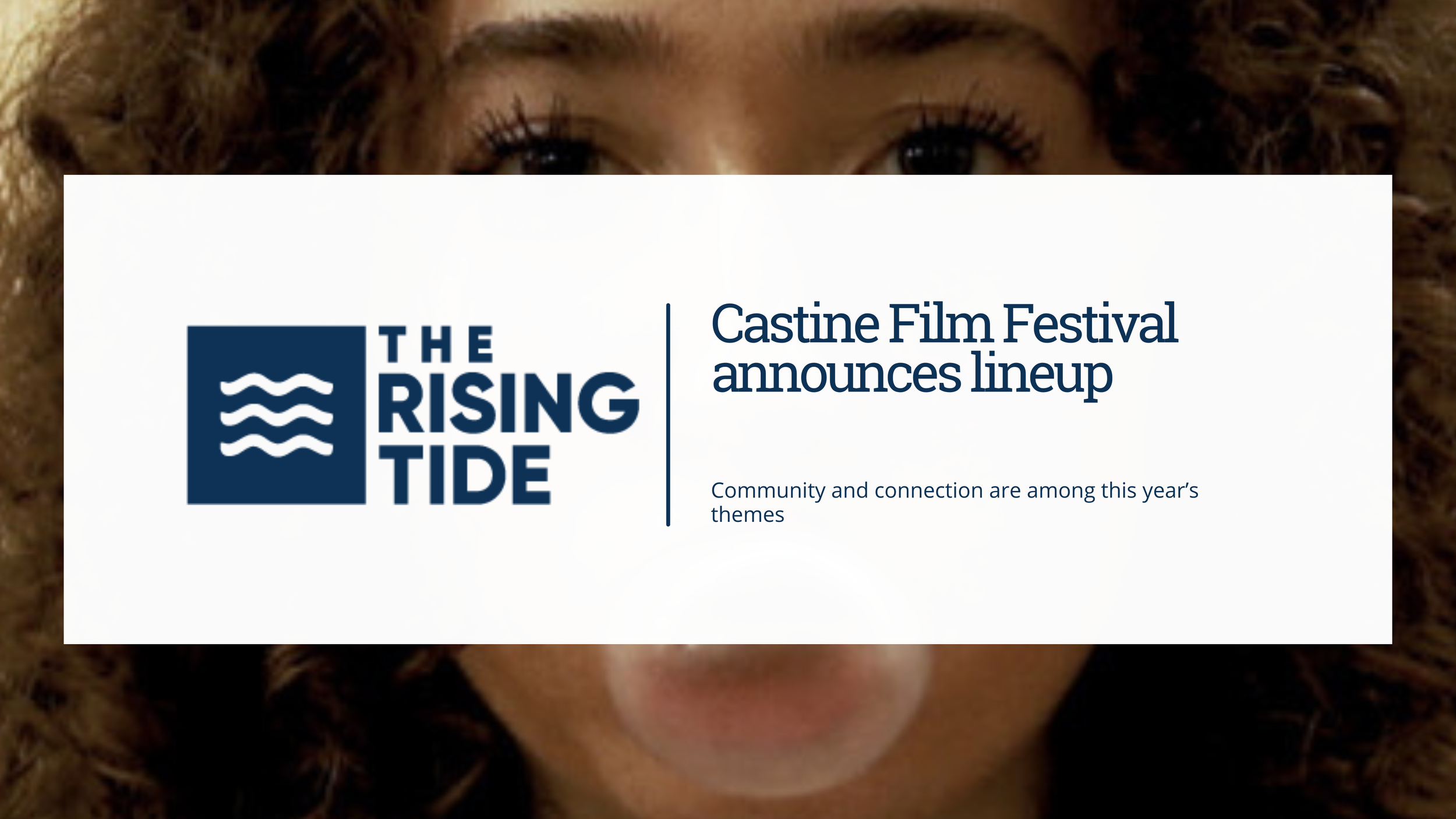Annie Means, writer covering Castine's local history and community events, reports on the Castine Film Festival.
