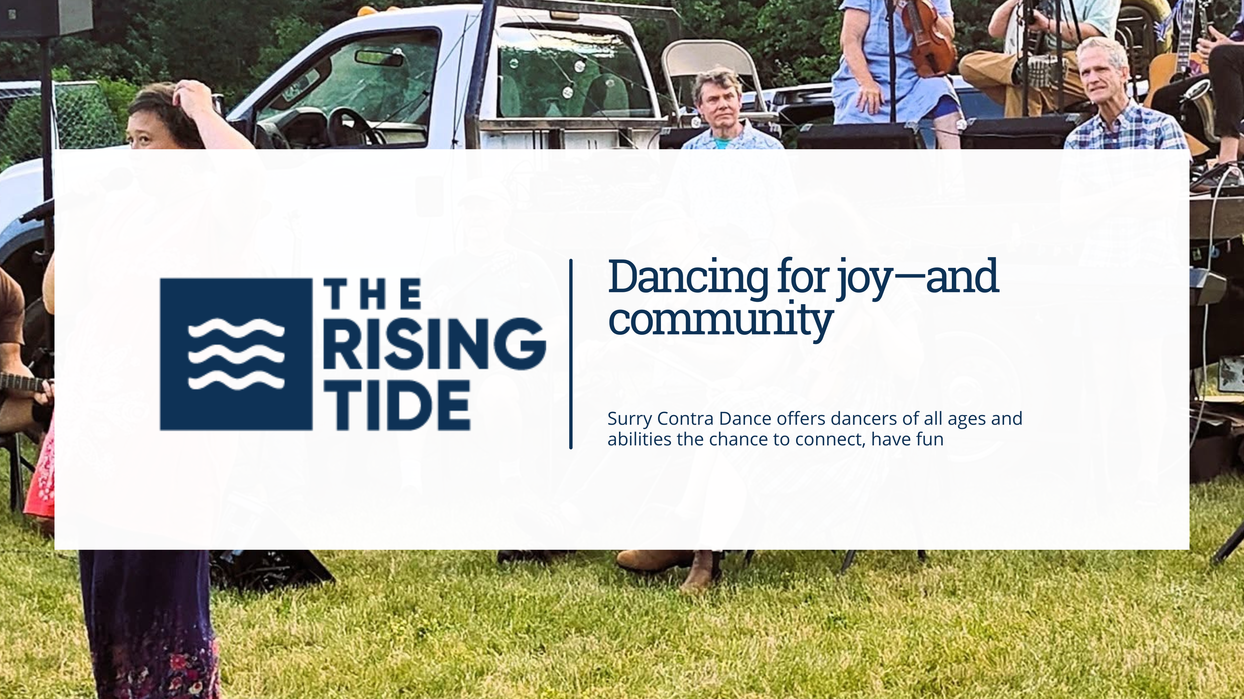 Journalist Annie Means covers contra dancing on the Blue Hill Peninsula.