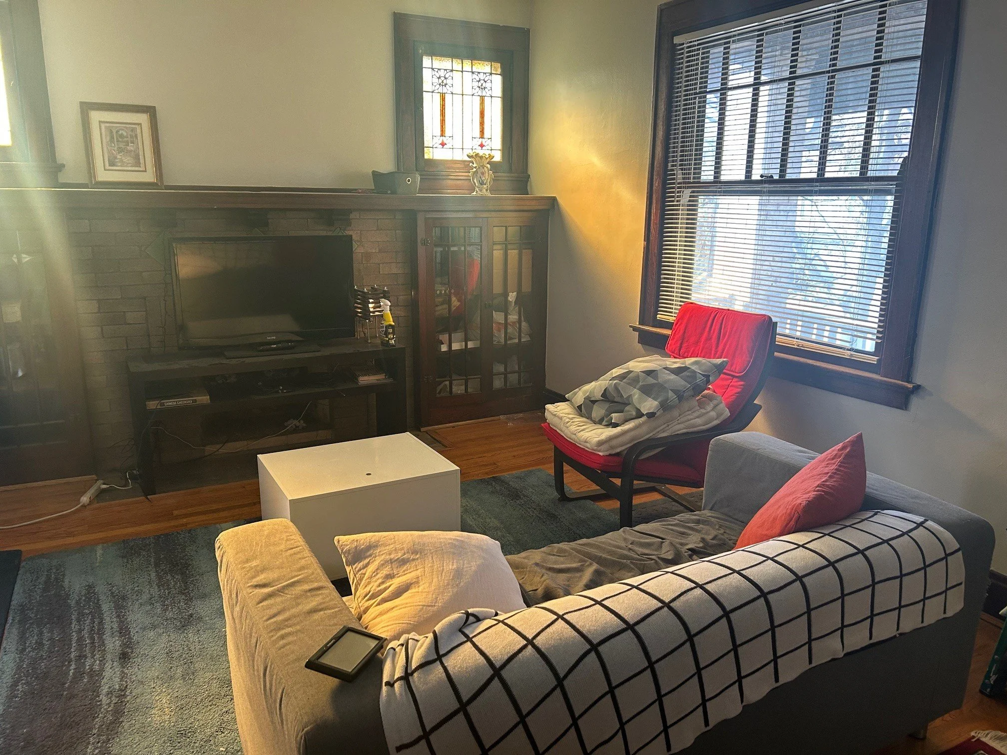 Main Level Living Room - Furnished