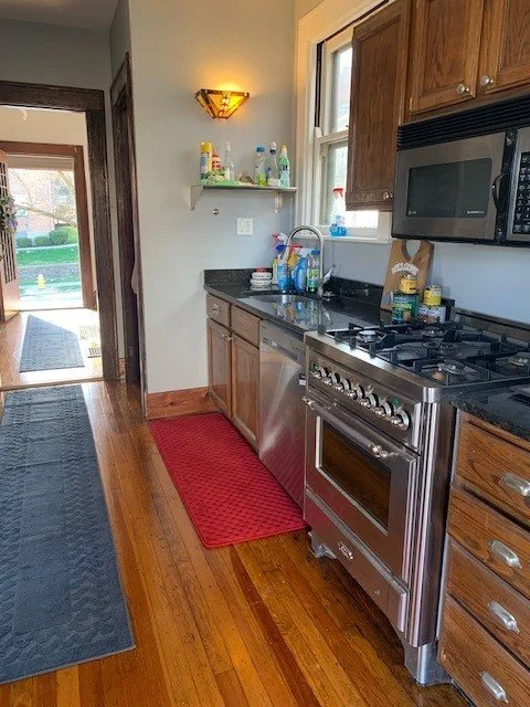 Main Level Kitchen Facing Front Door