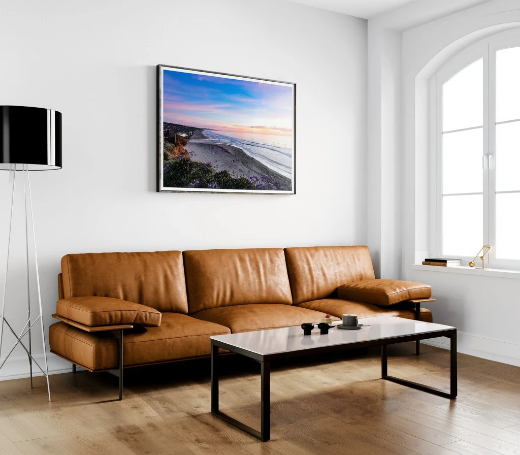Minimalist living room with a leather sofa-Angled.jpg