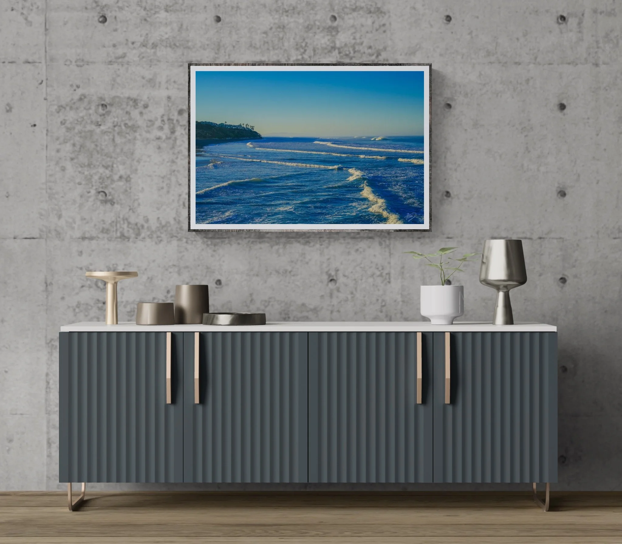 Minimalist interior with a modern cabinet.jpeg