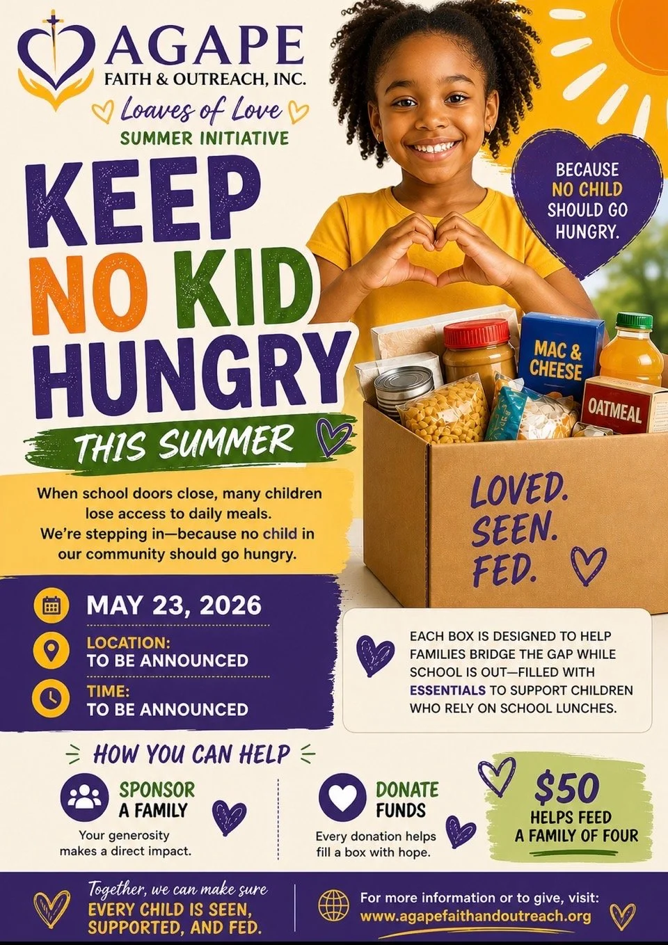 Loaves of Love Summer Initiative