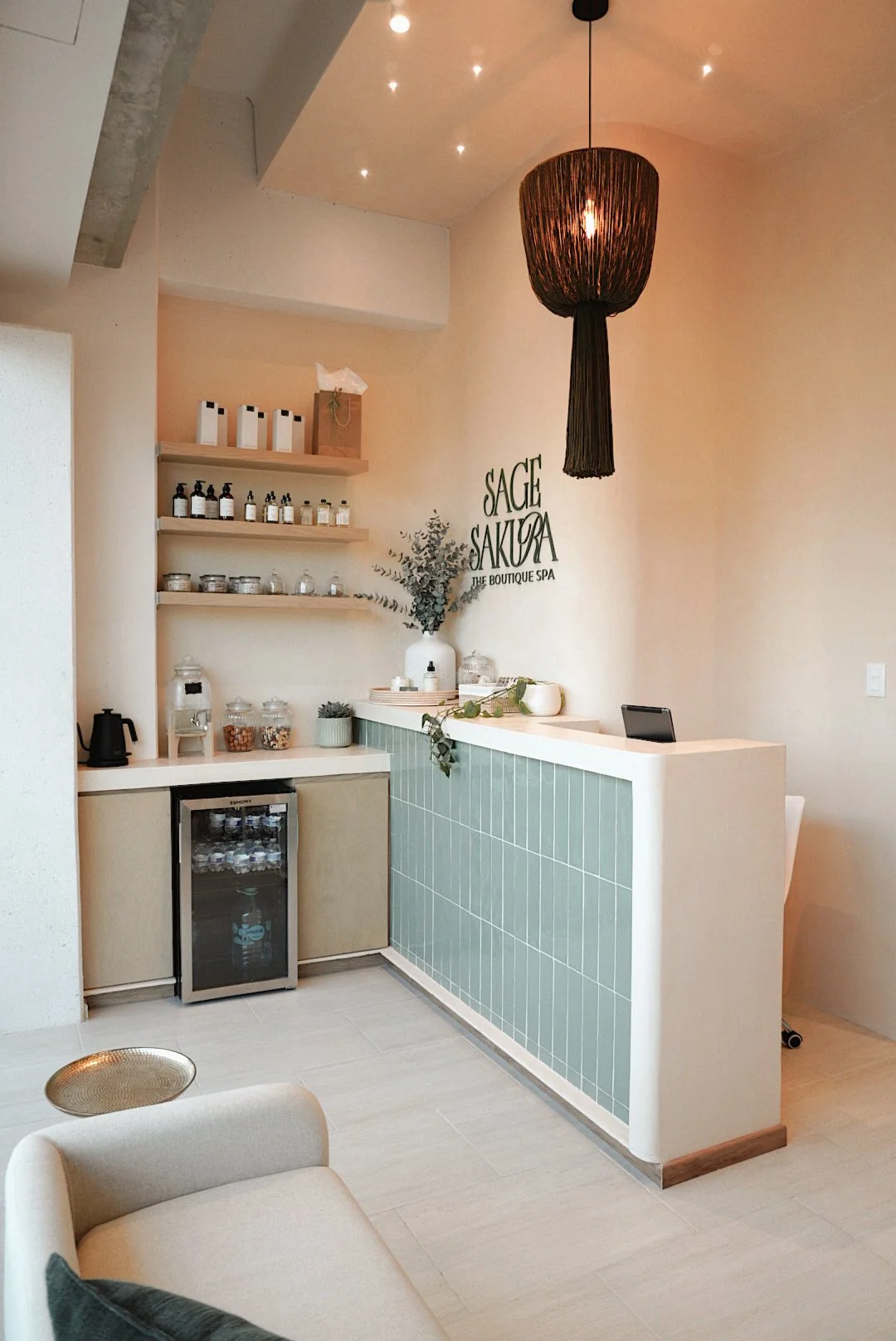 Sage Sakura Spa Reception | Boutique Spa in Mérida