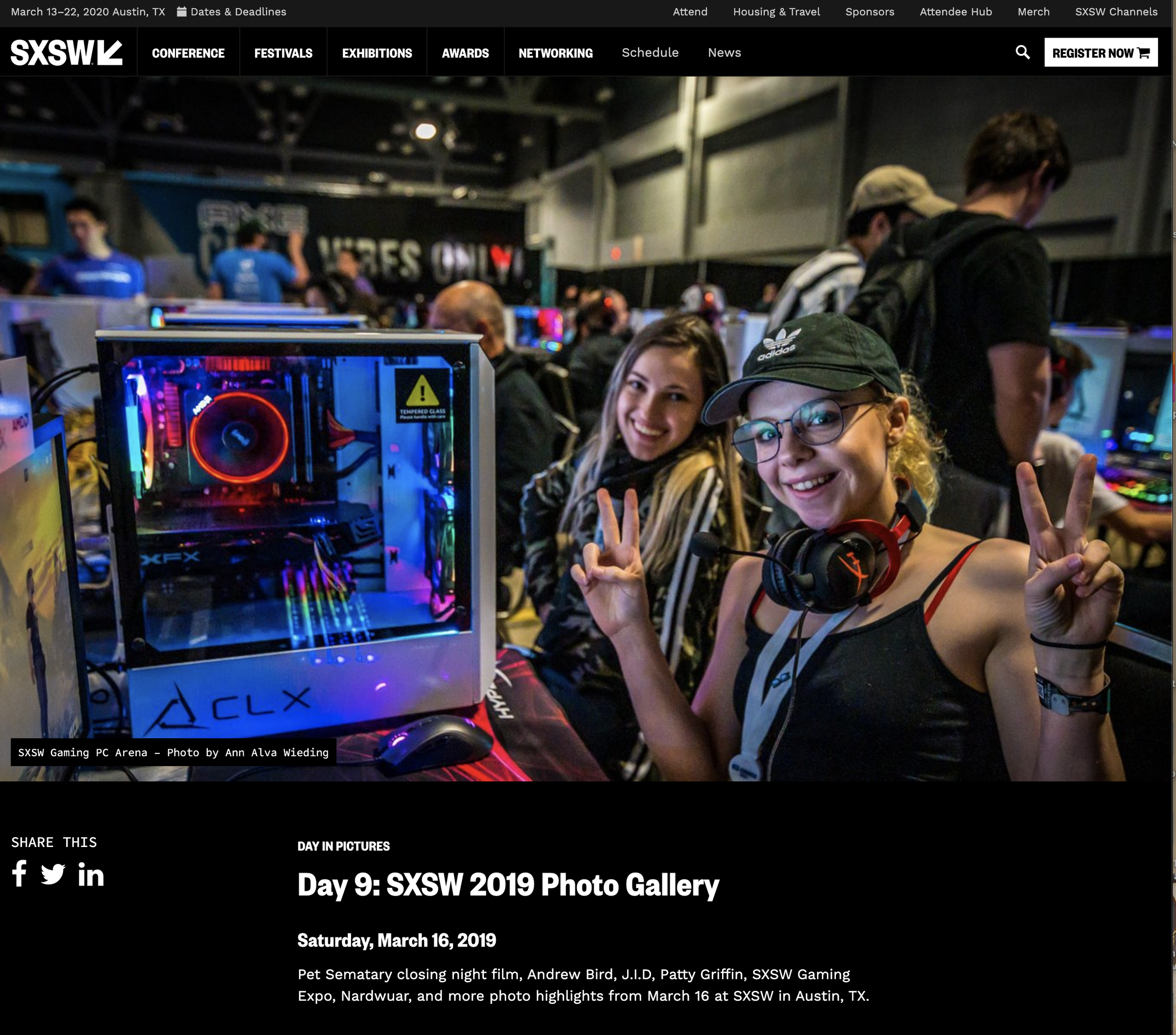 Day in Pictures_Day9SXSW2019 Photo Gallery.png