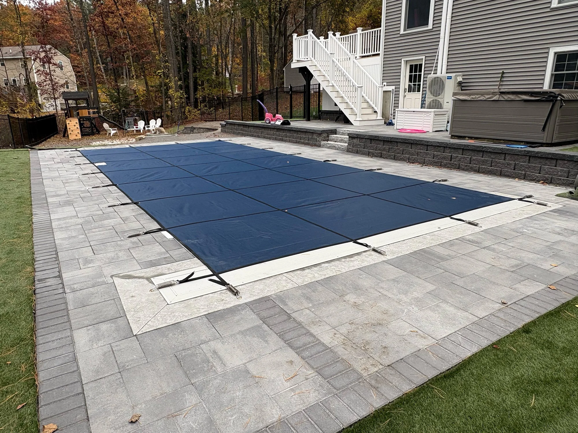 Pool Safety Cover Installation - Milford, NH