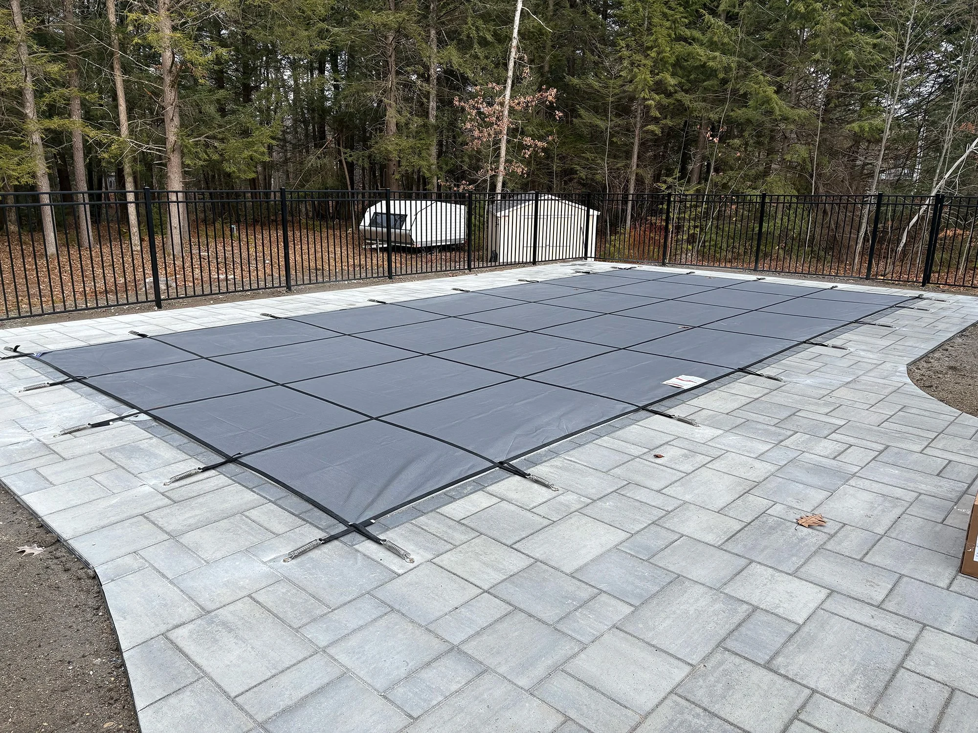 Pool Safety Cover Installation - Barrington, NH