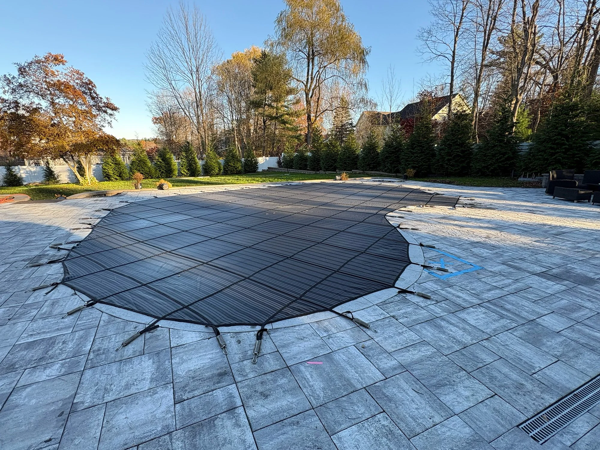 Pool Safety Cover Installation - Dover, NH