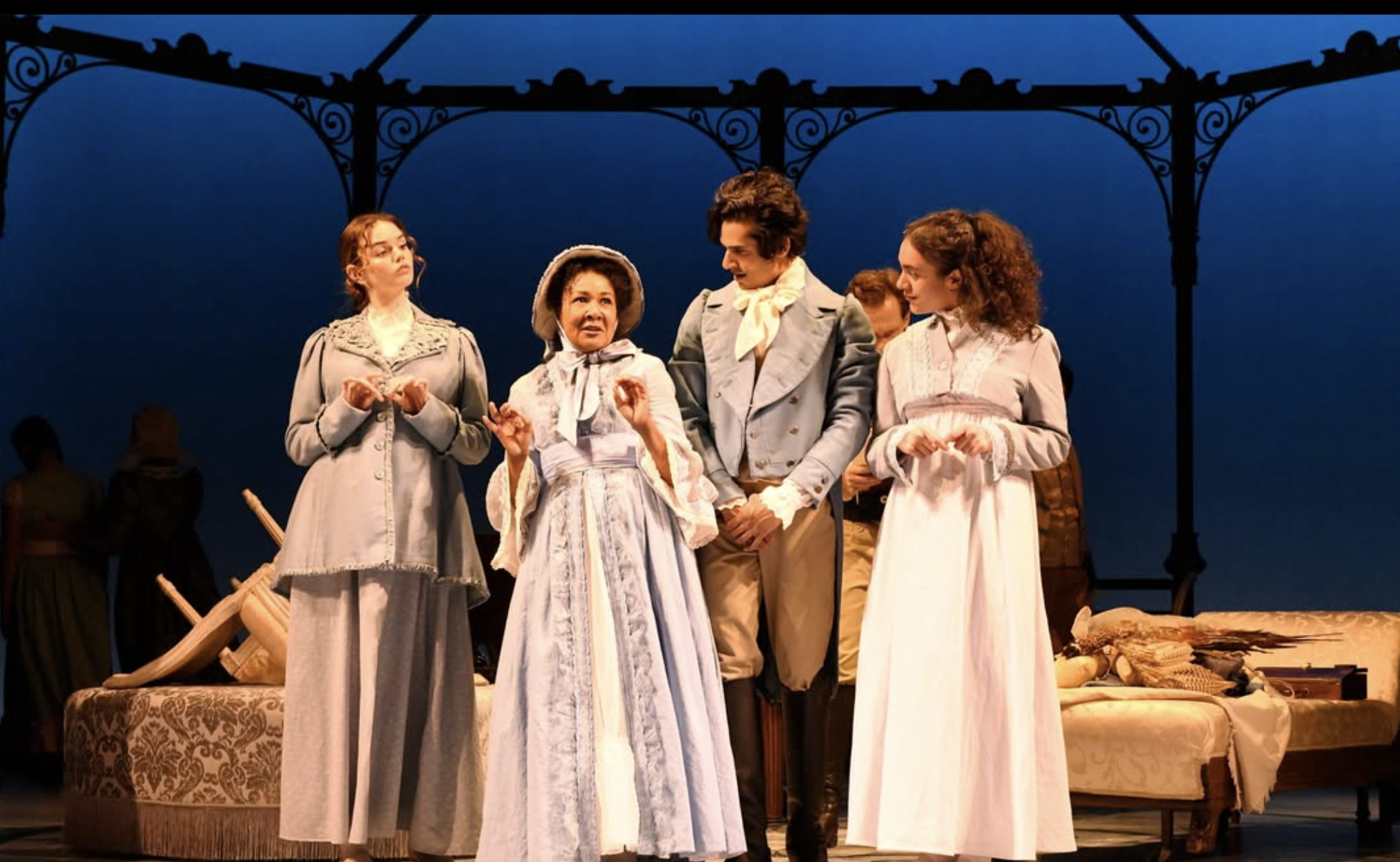 Director: Jason O'Connell - Choreography by Steph Paul - Scenic Design by Brittany Vasta - Costume Design by Raven Ong - Lighting Design by Dawn Chiang