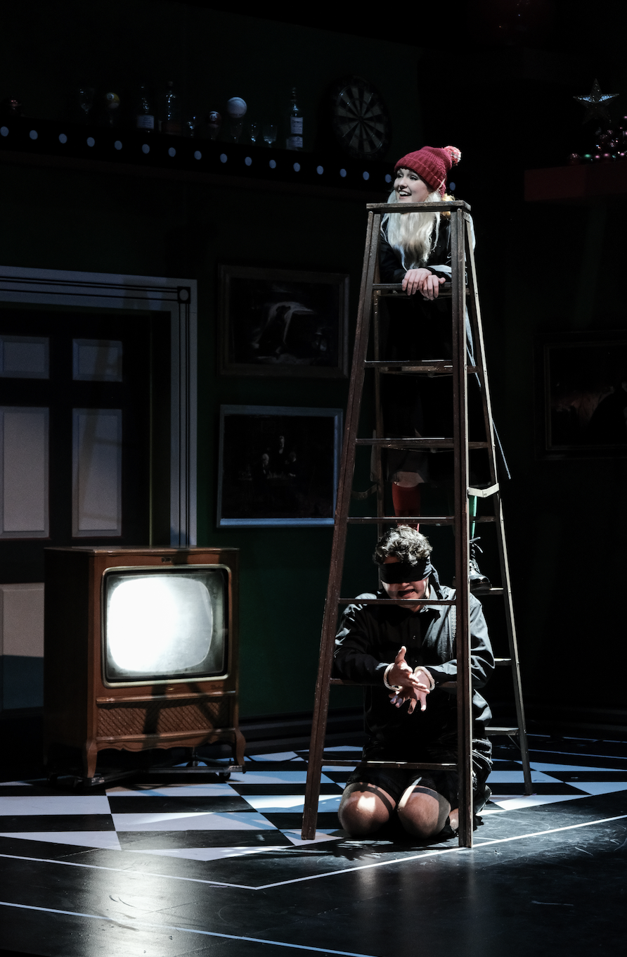 Director: Will Pomerantz - Scenic Design by Mabel McPhee - Lighting Design by Maddy Clark - Costumes by Amanda Moore