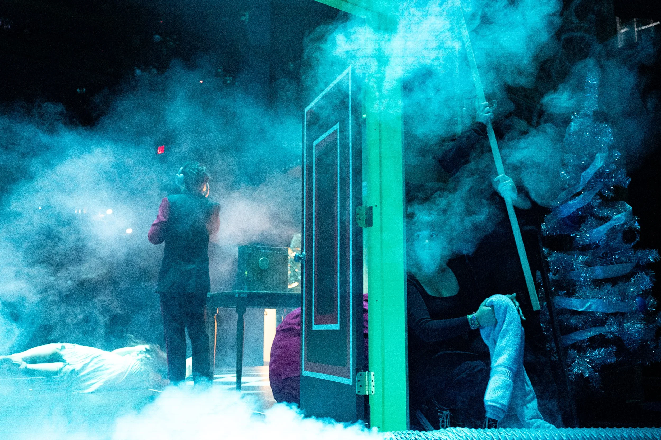 Director: Will Pomerantz - Scenic Design by Mabel McPhee - Lighting Design by Maddy Clark - Costumes by Amanda Moore