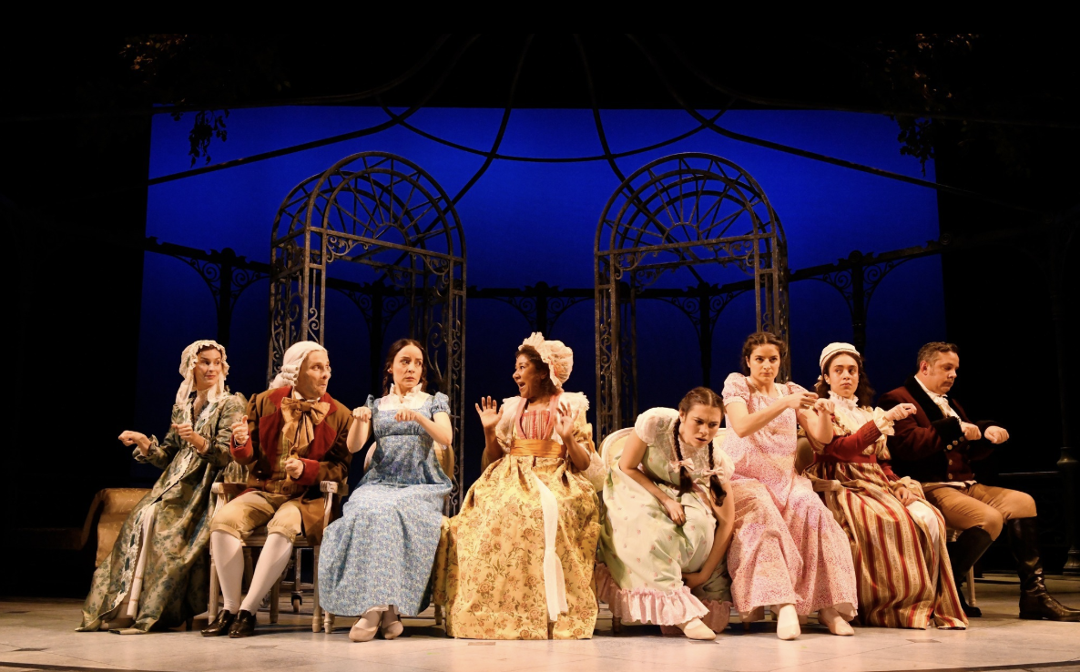 Director: Jason O'Connell - Choreography by Steph Paul - Scenic Design by Brittany Vasta - Costume Design by Raven Ong - Lighting Design by Dawn Chiang