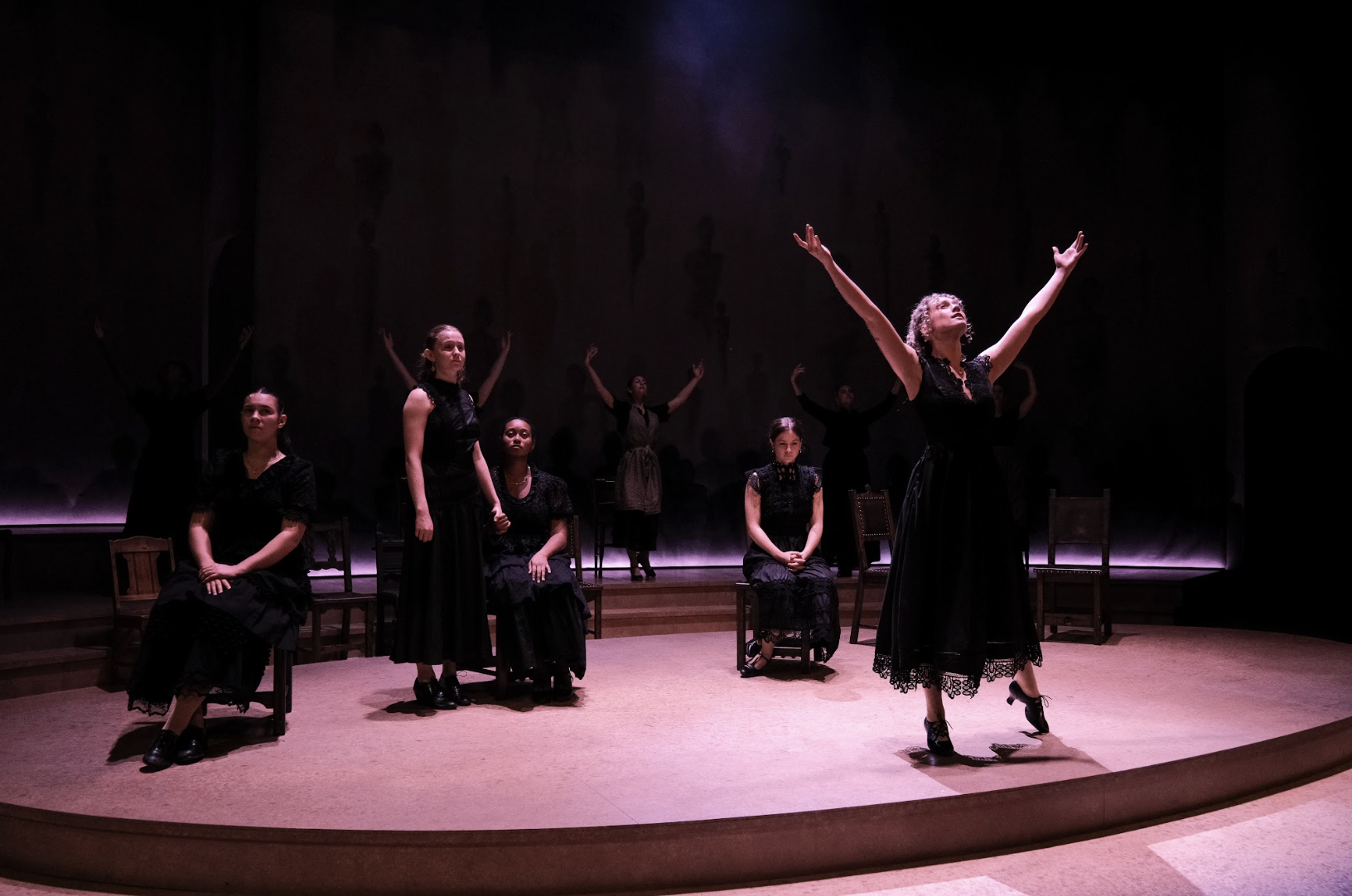 Director/Choreographer: William Carlos Angulo - Associate Directors: Diego Alejandro González, Felipe Panamá - 
Music direction by Jacob Kerzner - 
Scenic design by Zeke Leonard - 
Costume design by Carmen M. Martínez - 
Lighting design by Henry Kill