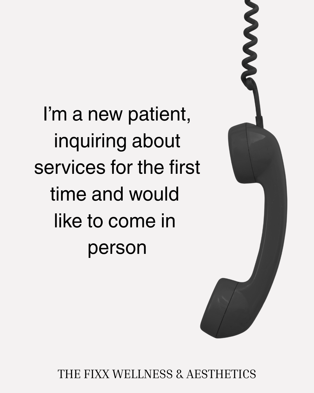 New Patient Consult (In Person)