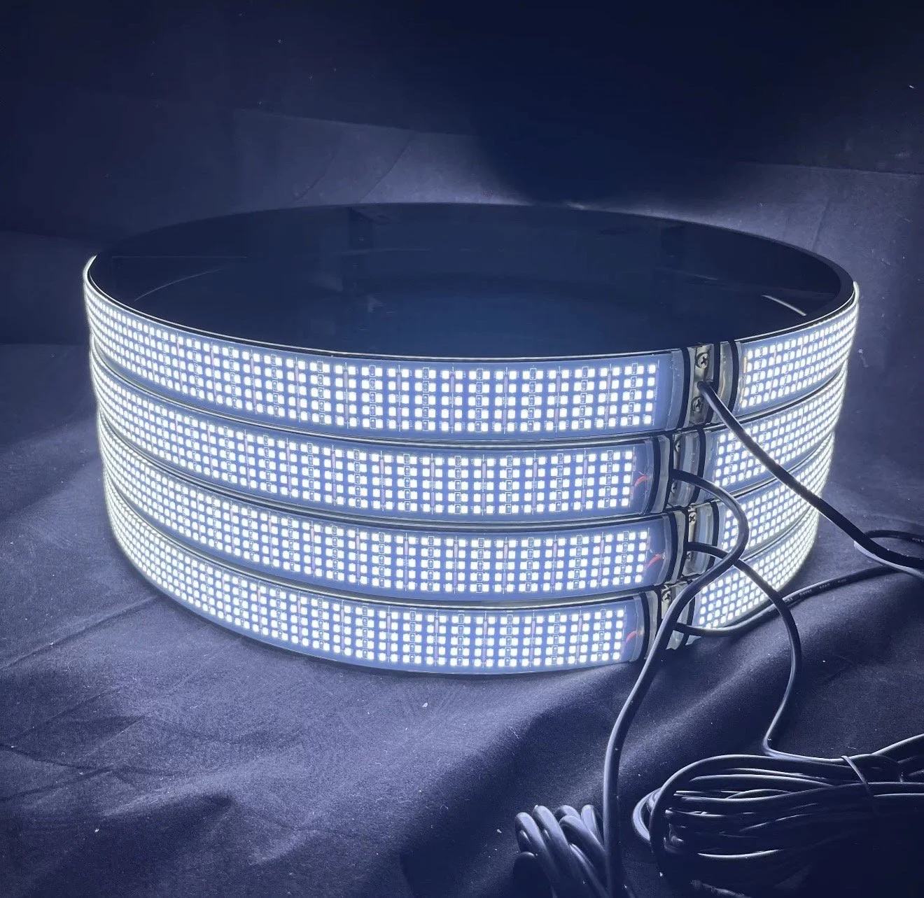 5 Row Pure White Wheel lights