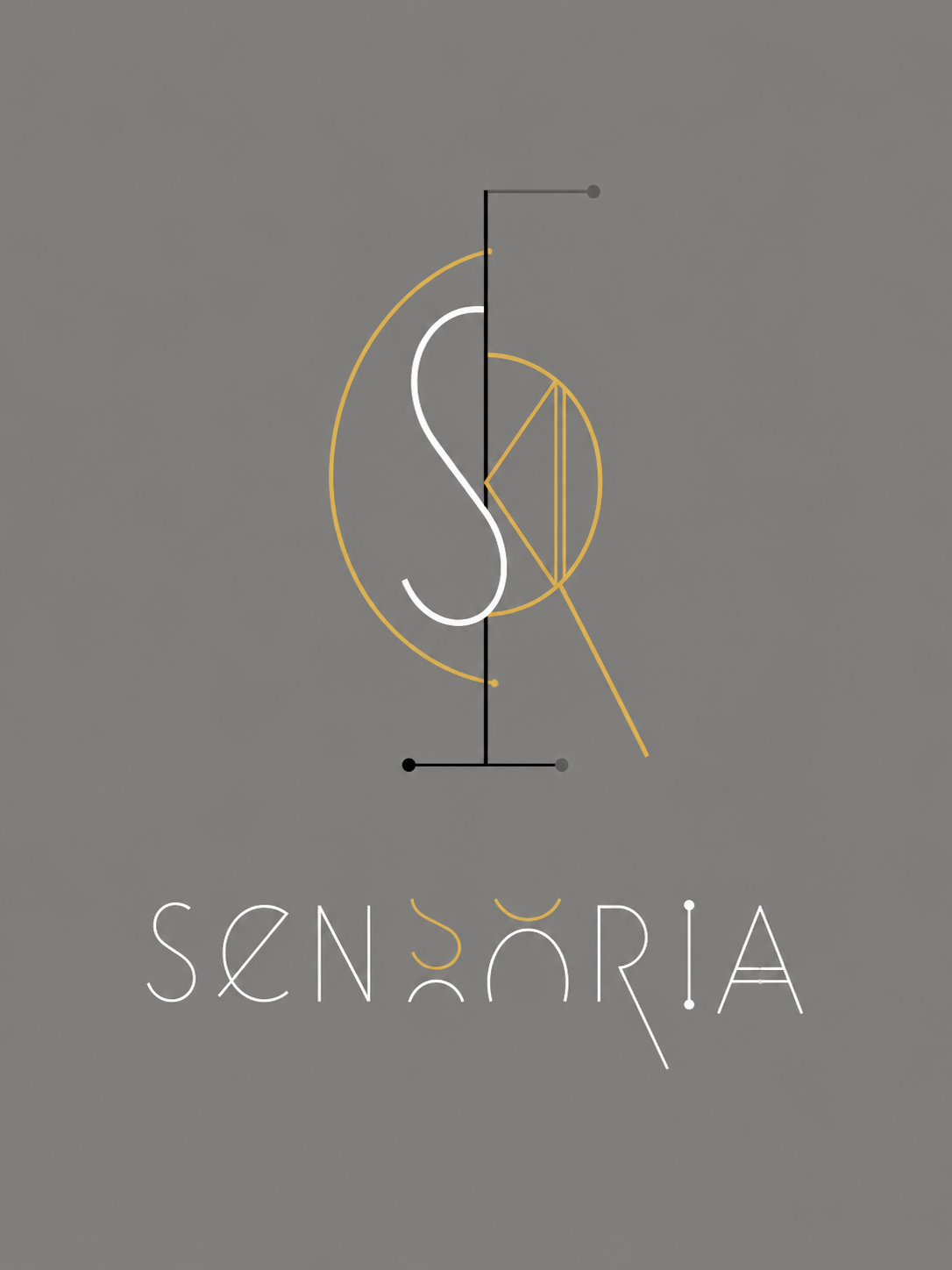 Sensoria: Custom Logo and Font Design