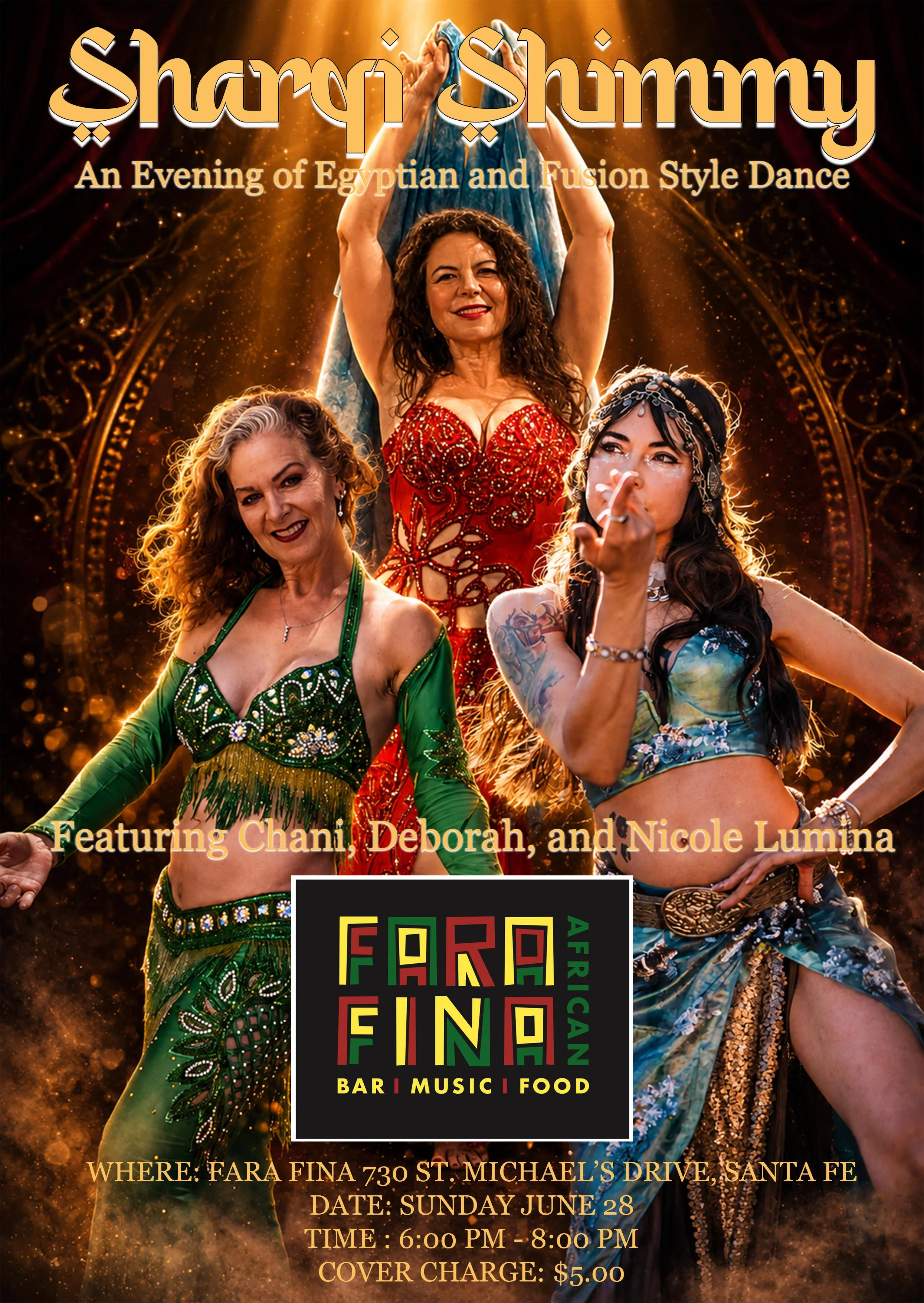 Sharqi Shimmy Bellydance at Farafina