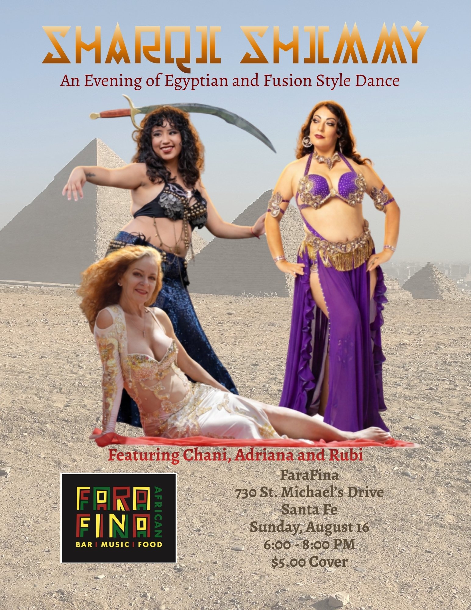 Sharqi Shimmy- Egyptian and Fusion Style Dance