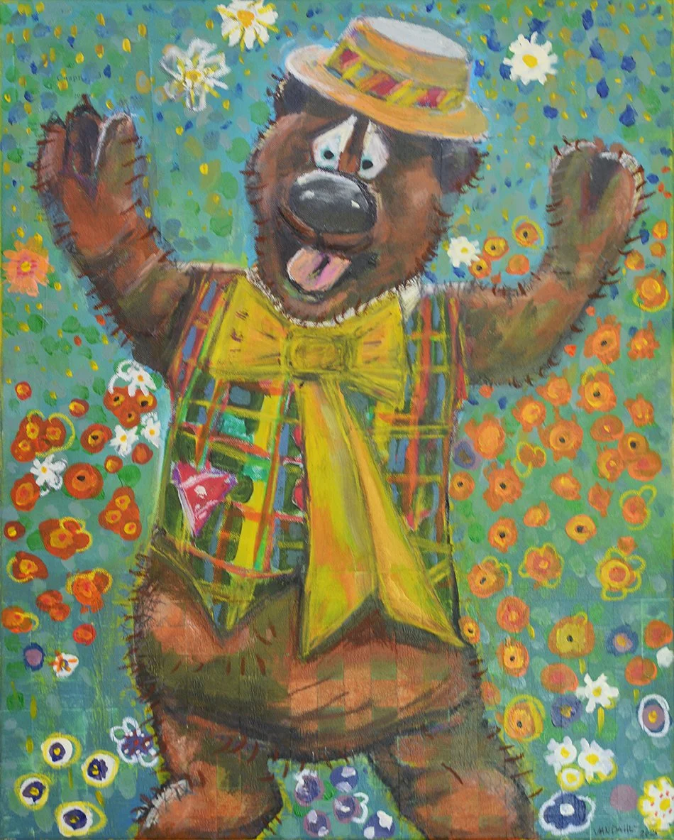 'HUMPHREY IN BLOOM' 75 x 60cm (2025)