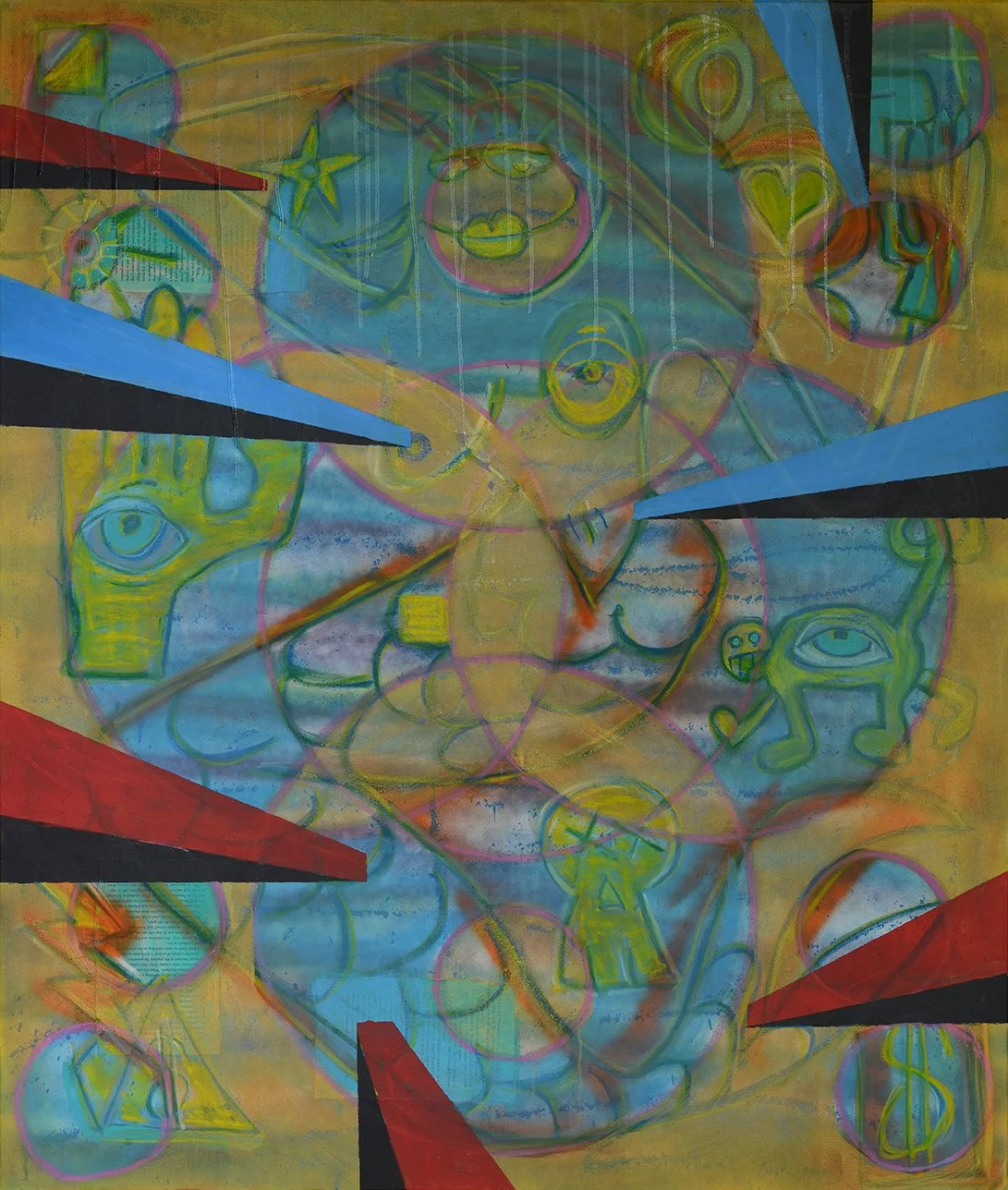 "Discovery" - 2024 - Acrylic Paint on canvas - 120cm x 100cm