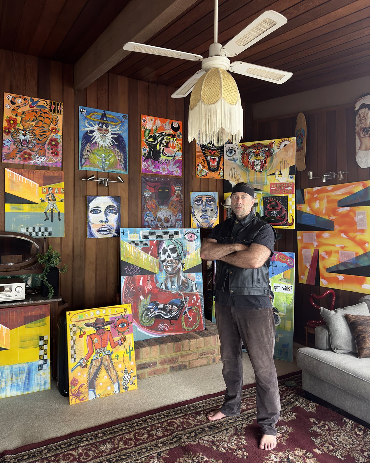 Fashion Photographer Eddy Ming visits my studio