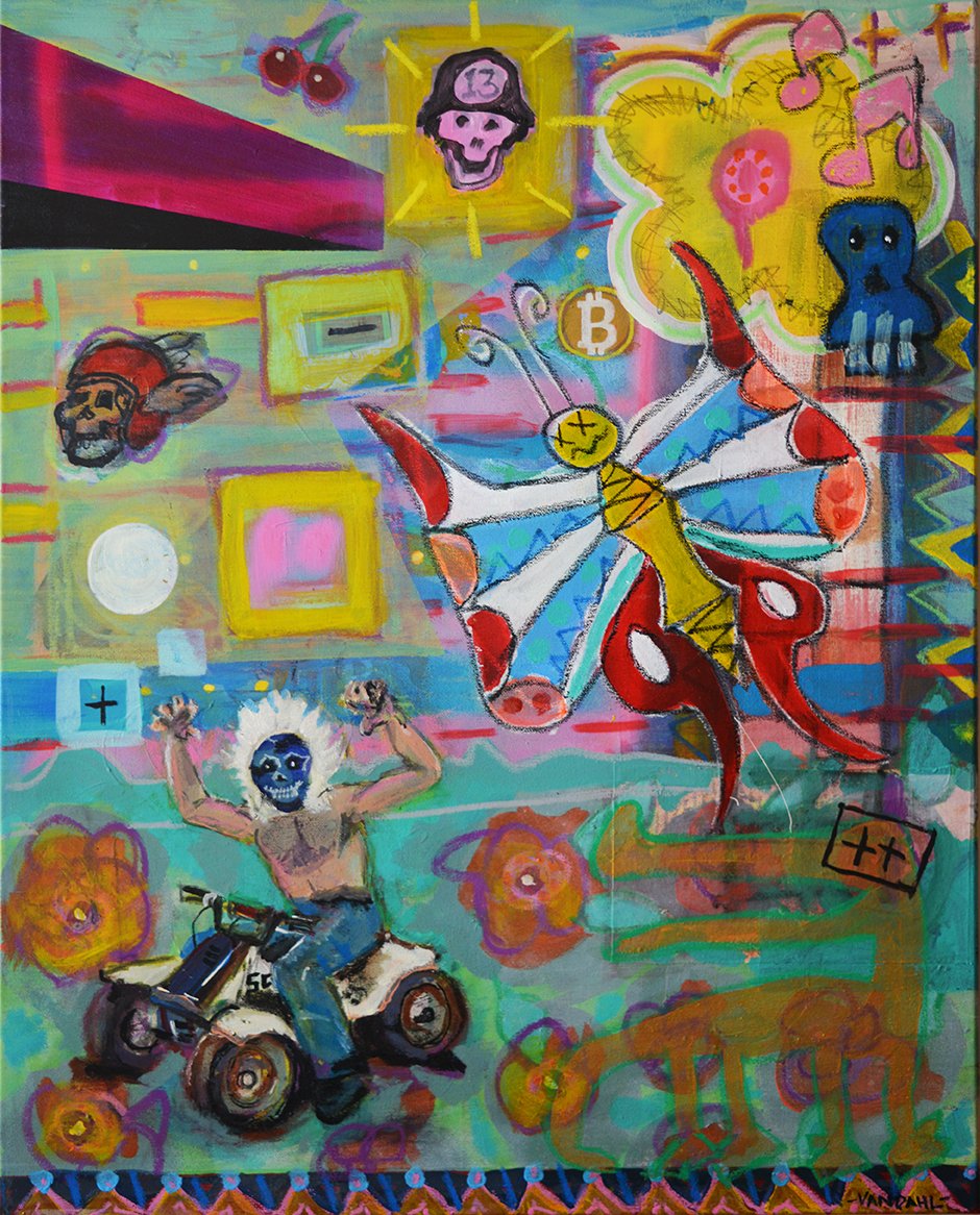 'THE WORLD IS YOURS' 75 x 60cm (2026)