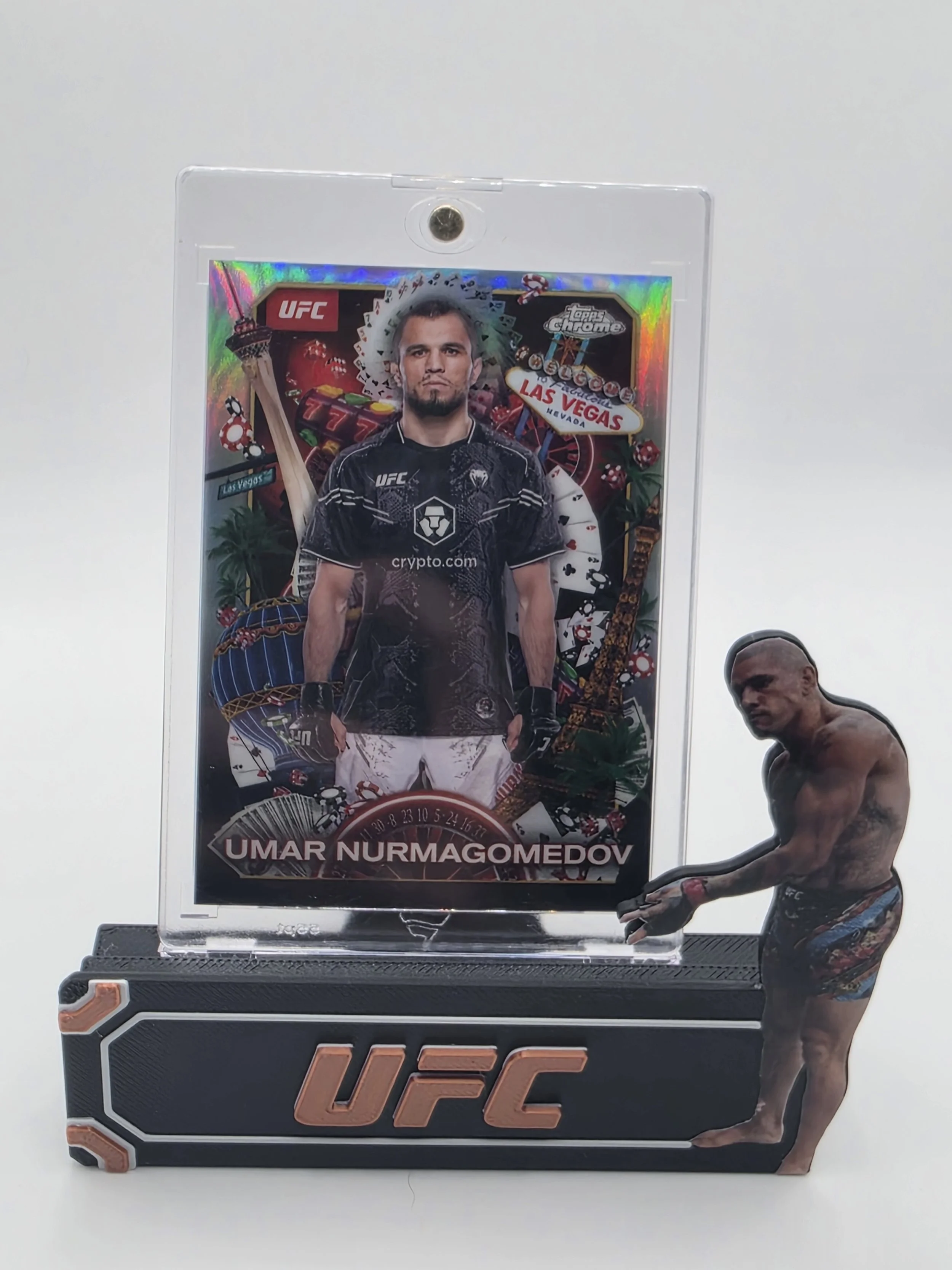 Umar Nurmagomedov 2025 UFC Topps Chrome Titans SSP