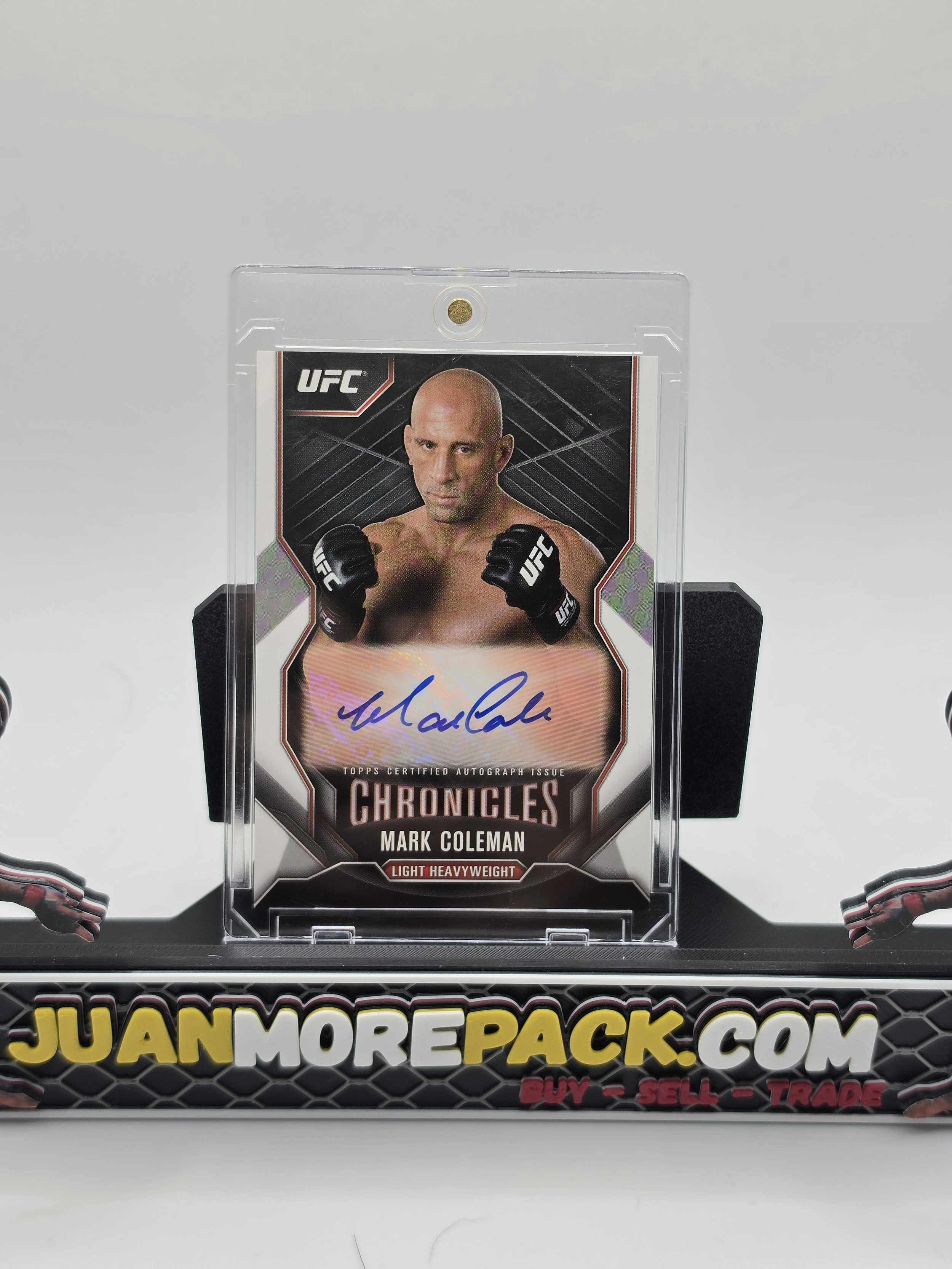 Mark Coleman 2015 Topps Chronicles Auto